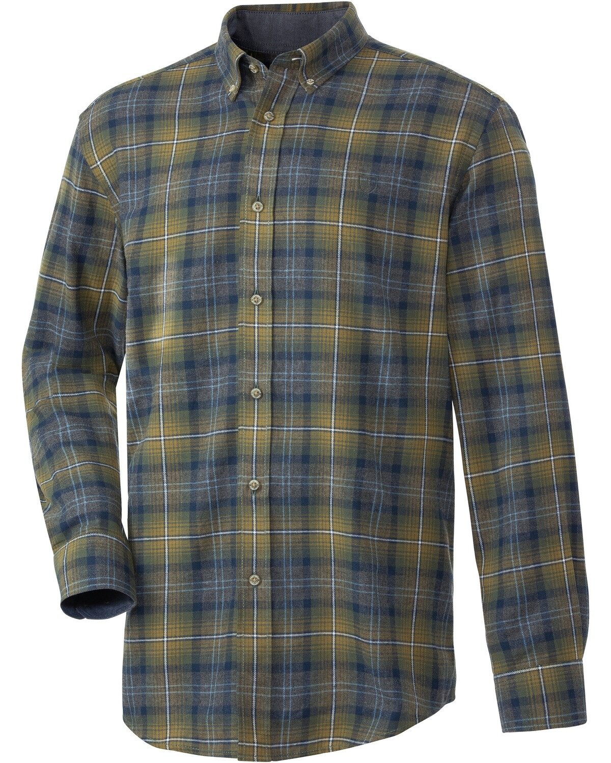 Parforce Traditional Hunting Langarmhemd Jagdhemd Flanell-Karo