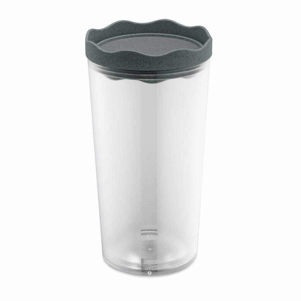 KOZIOL Vorratsdose Prince L Organic Deep Grey, Kunststoff, (1-tlg)