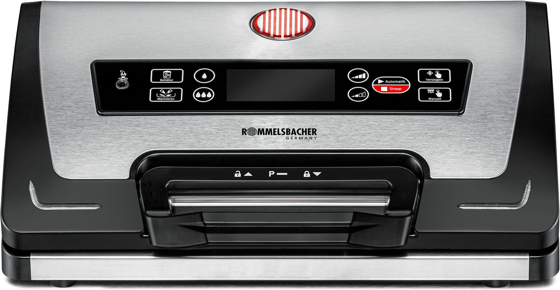 Rommelsbacher Vakuumierer VAC 585, 250W, Inklusive: 10 Folienbeutel, 1 Folienrolle, Vakuumierschlauch