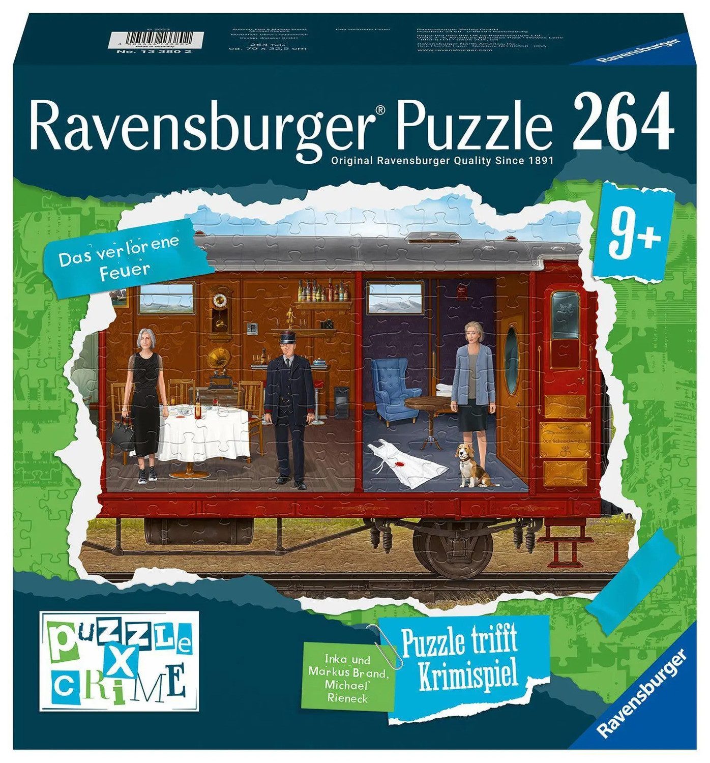 Ravensburger Puzzle Ravensburger Puzzle X Crime Kids - Das verlorene Feuer günstig online kaufen