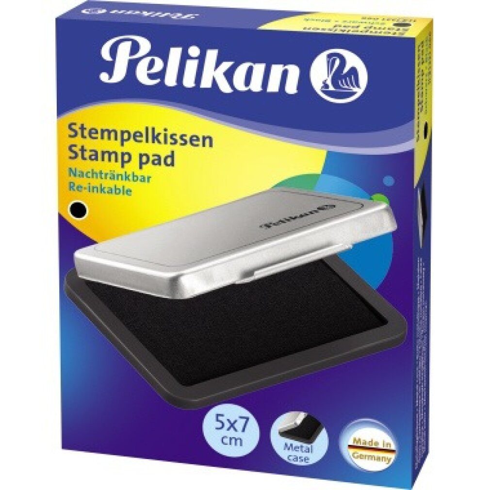 Pelikan Stempelkissen Gr 3 Blech Schwarz Stempelkissen