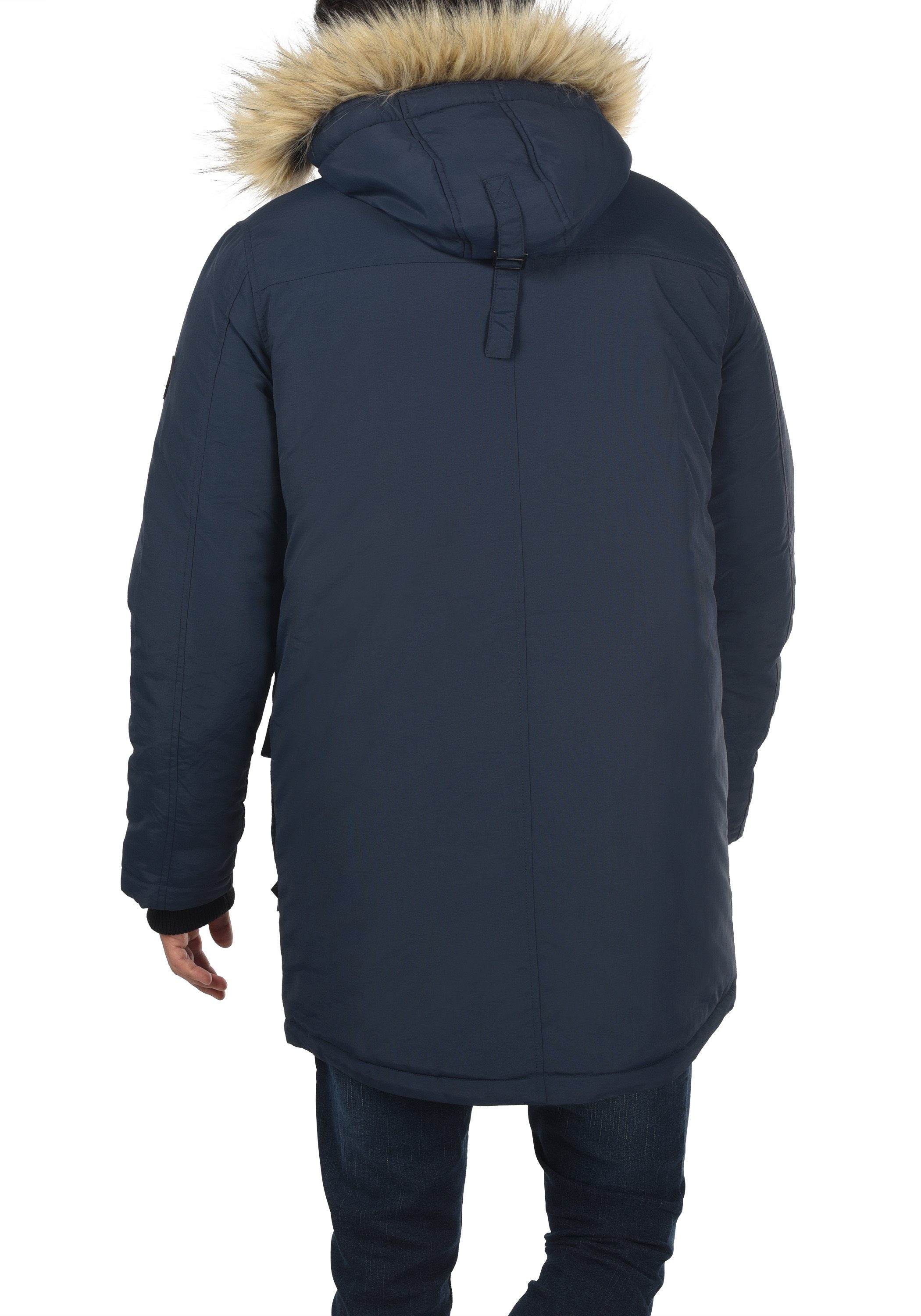 !Solid Parka SDFrigo Winterjacke Kapuze mit abnehmbarem Kunstfell