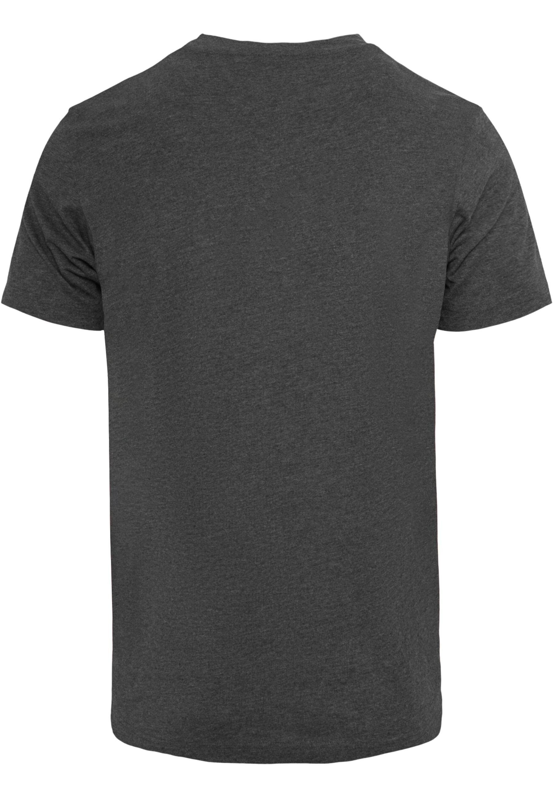Boys Herren - Merchcode Neck Playing Games Backstreet T-Shirt T-Shirt (1-tlg) Round charcoal