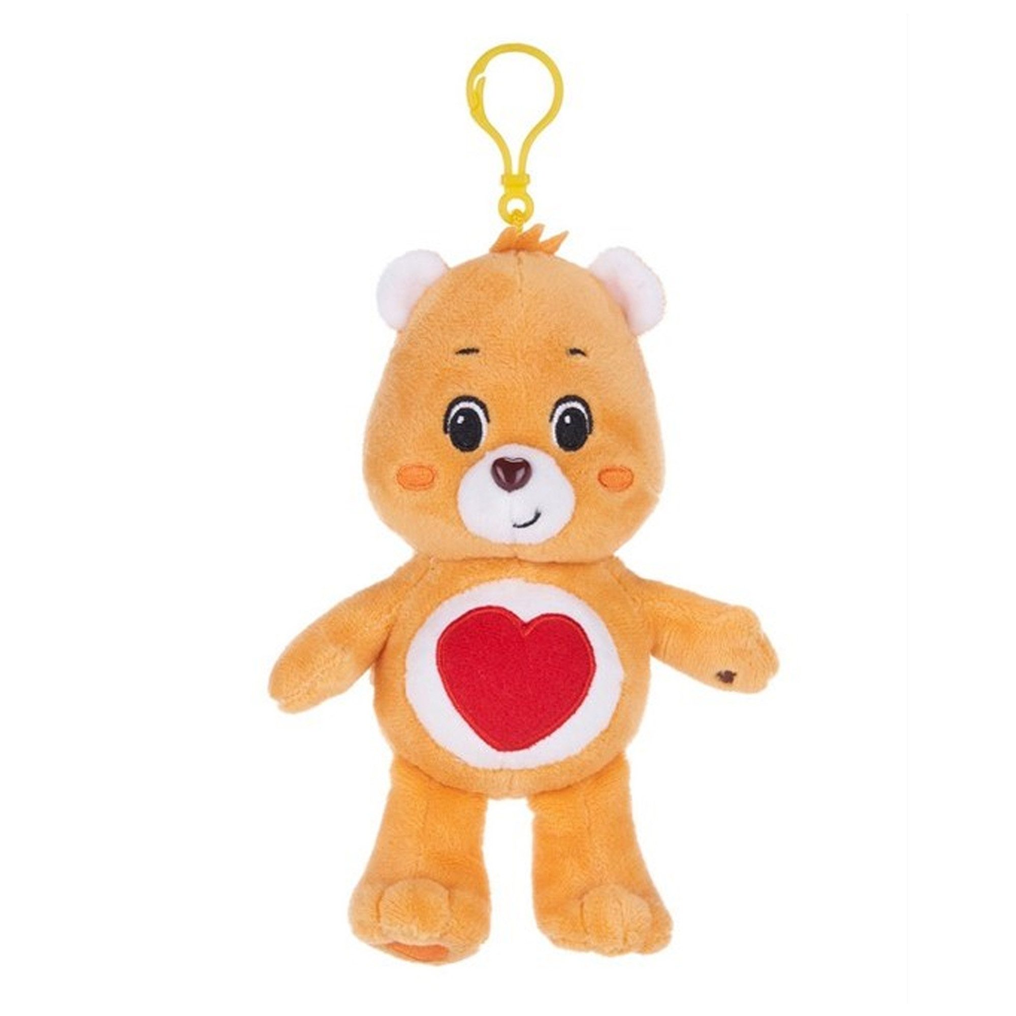 Whitehouse Leisure International Ltd Taschenanhänger Schmusebärchi - Tenderheart Bear Plüsch (16 cm) - Glücksbärchis