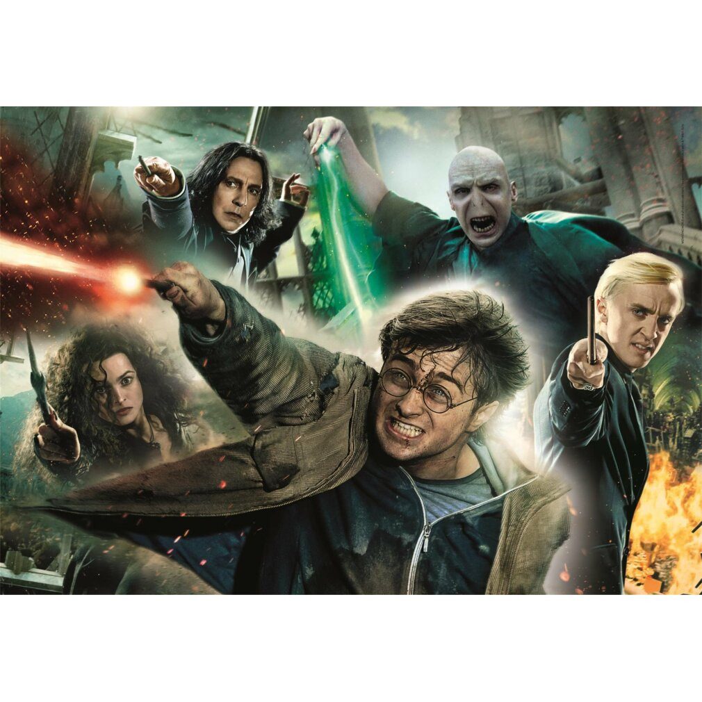 Clementoni® Puzzle Harry-Potter-Puzzle 1000Stück, Puzzleteile
