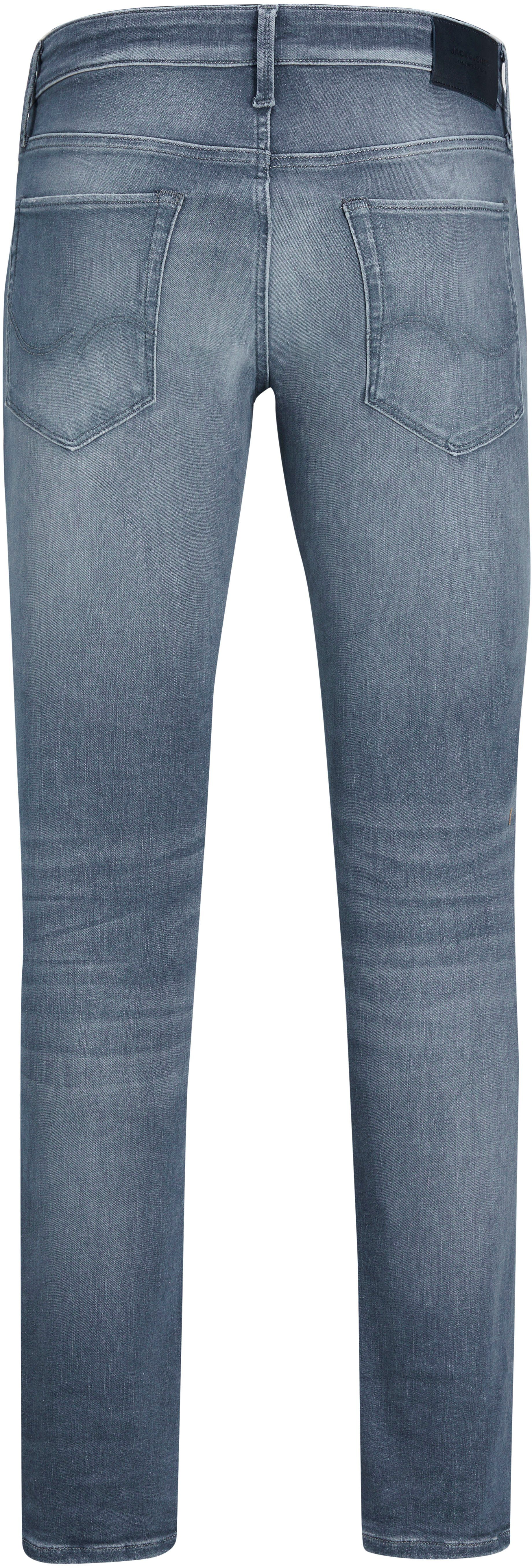 GLENN & Slim-fit-Jeans hellblau Jack Jones ICON