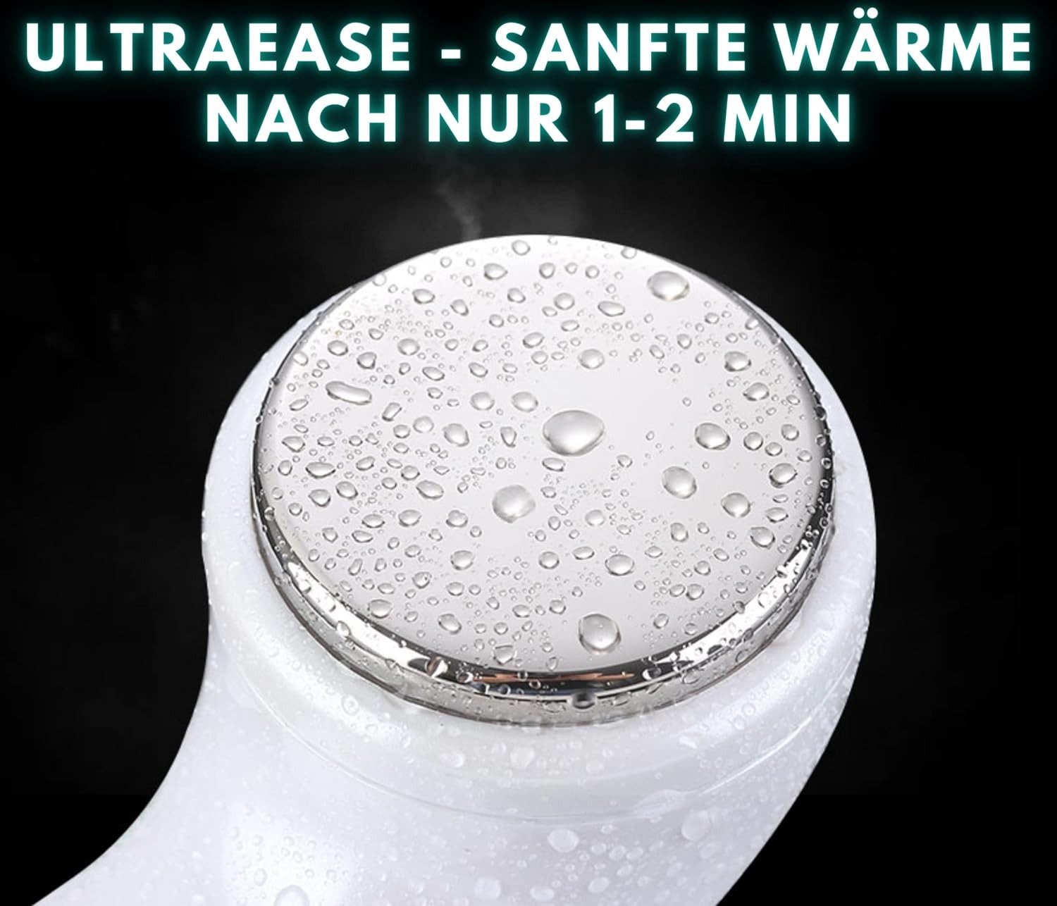 Ultraease Massagegerät Ultraease Ultraschallgerät für Zuhause, Set, 5-teiliges Set, 3-stufige Wärmefunktion