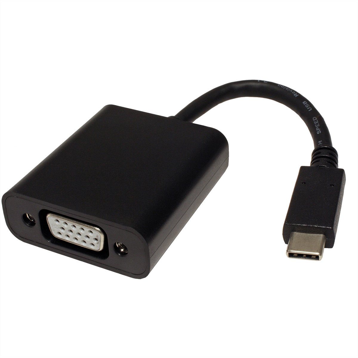 Display Adapter USB Typ C - VGA Audio- & Video-Adapter
