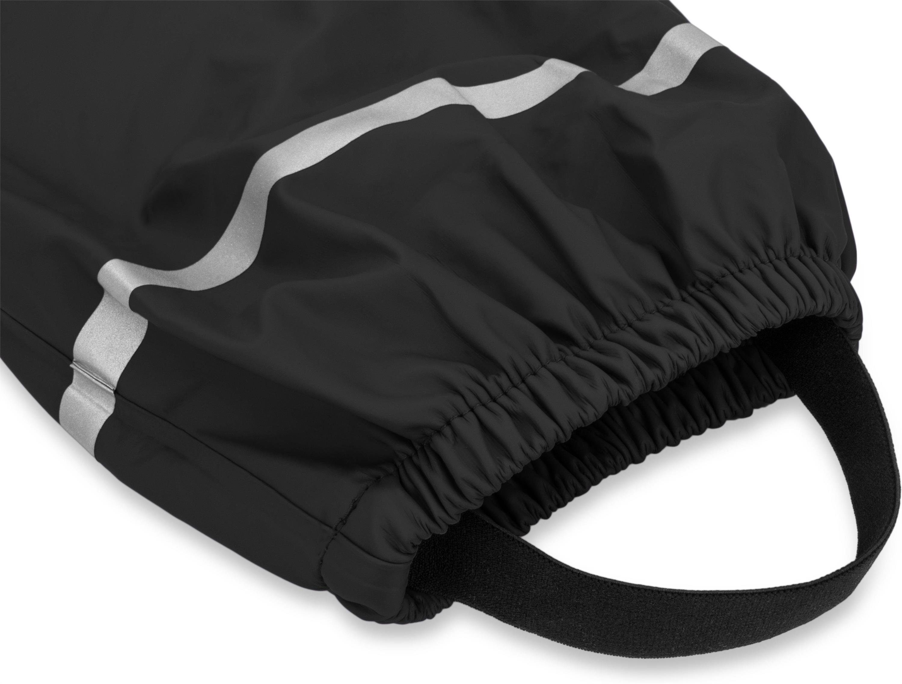 normani Regenhose Kinder Regenhose York Jungen und Mädchen - Wind- und wasserdichte Regenhose mit Reflektoren