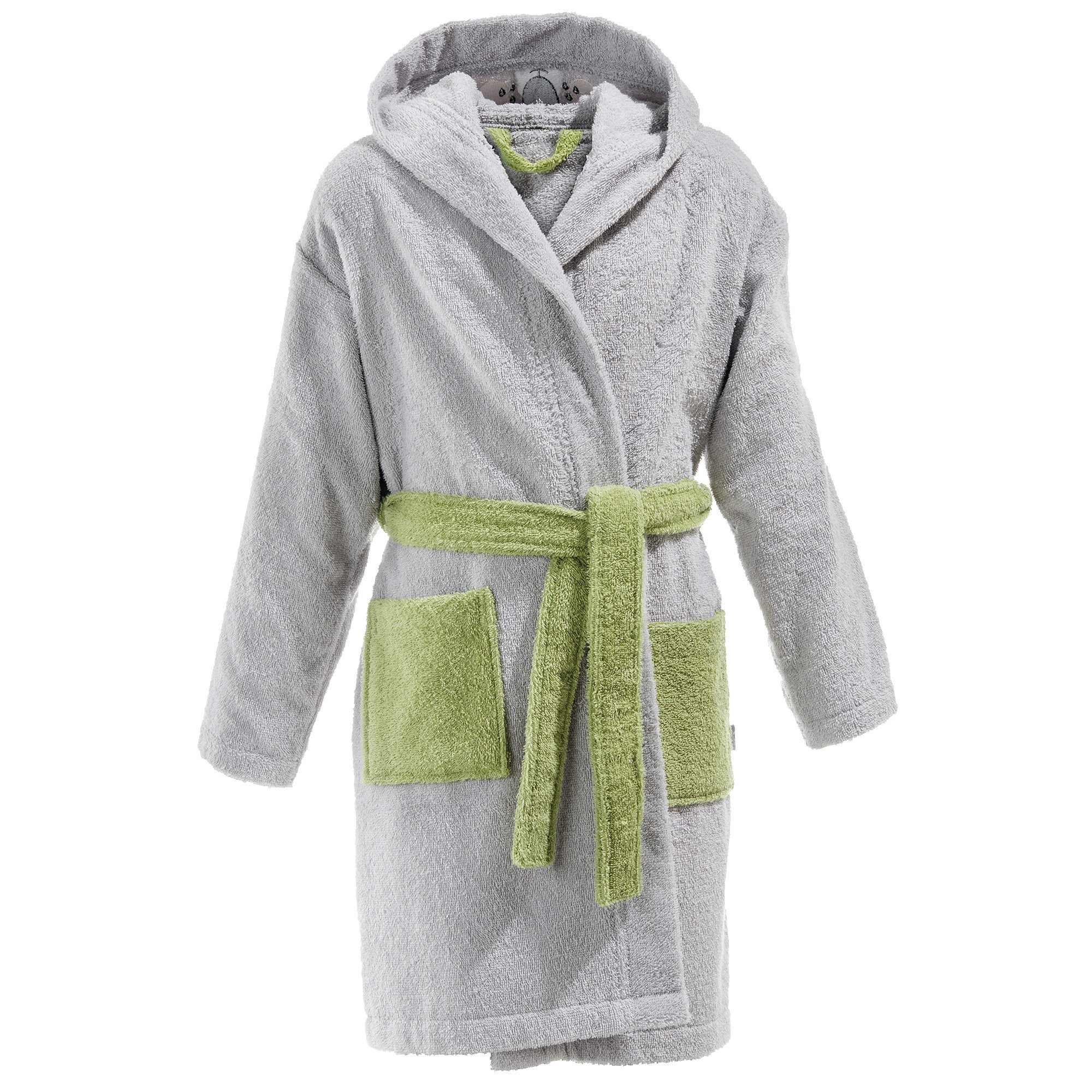 Erwin Müller Kinderbademantel Kinder-Bademantel "Koala" mit Kapuze, Rückenlänge: 71 cm, Frottier, mit Kapuze/mit Aufsatztasche:, default, Walk-Frottier Tiermotiv