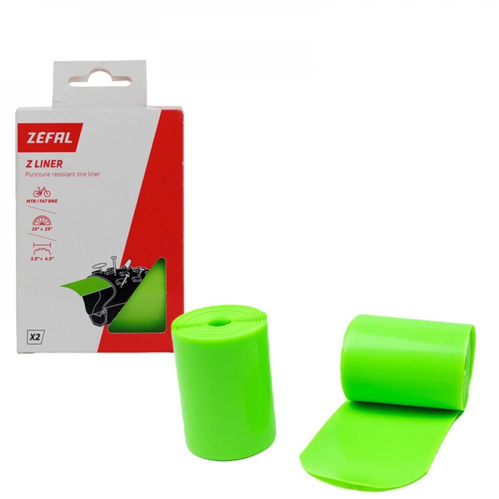 Zefal Fahrradreifen Zéfal Z LINER 75MM GREEN - 75 mm Pannenschutzband GREEN - zuverlässige