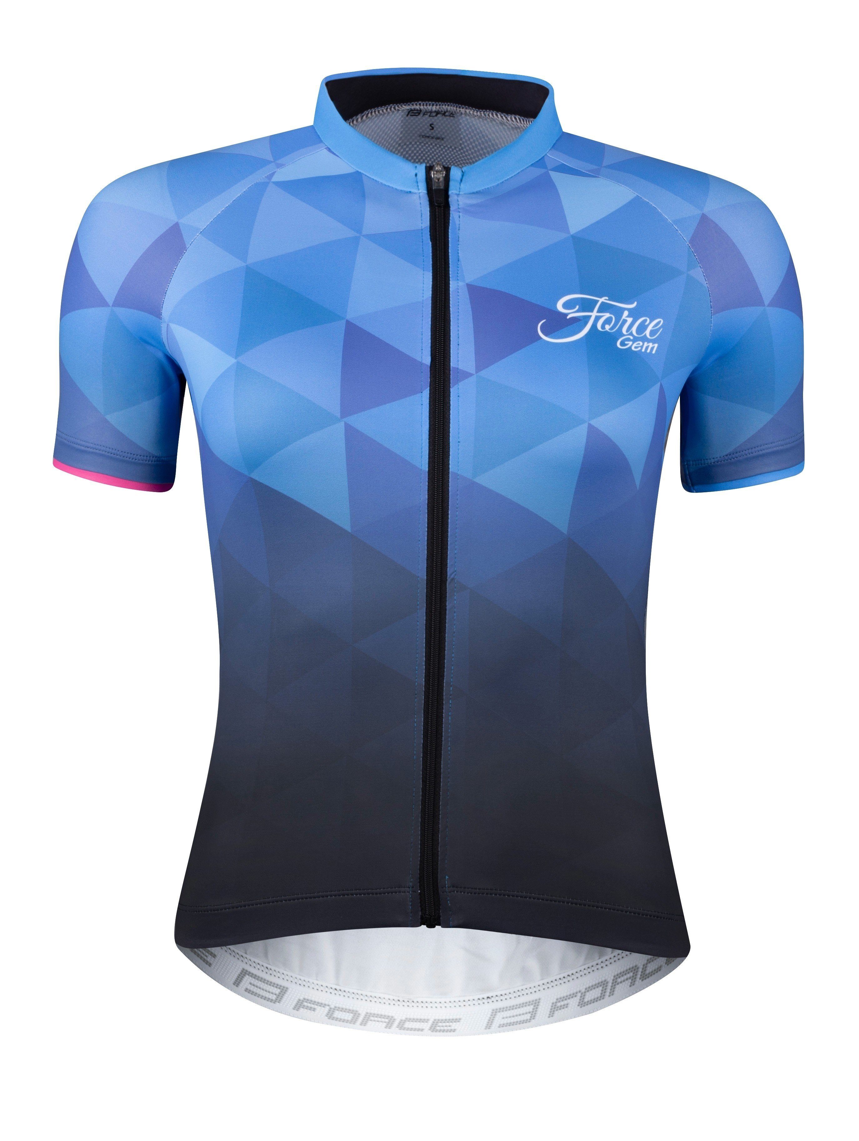 FORCE Radtrikot Jersey Kurzjacke FORCE GEM günstig online kaufen