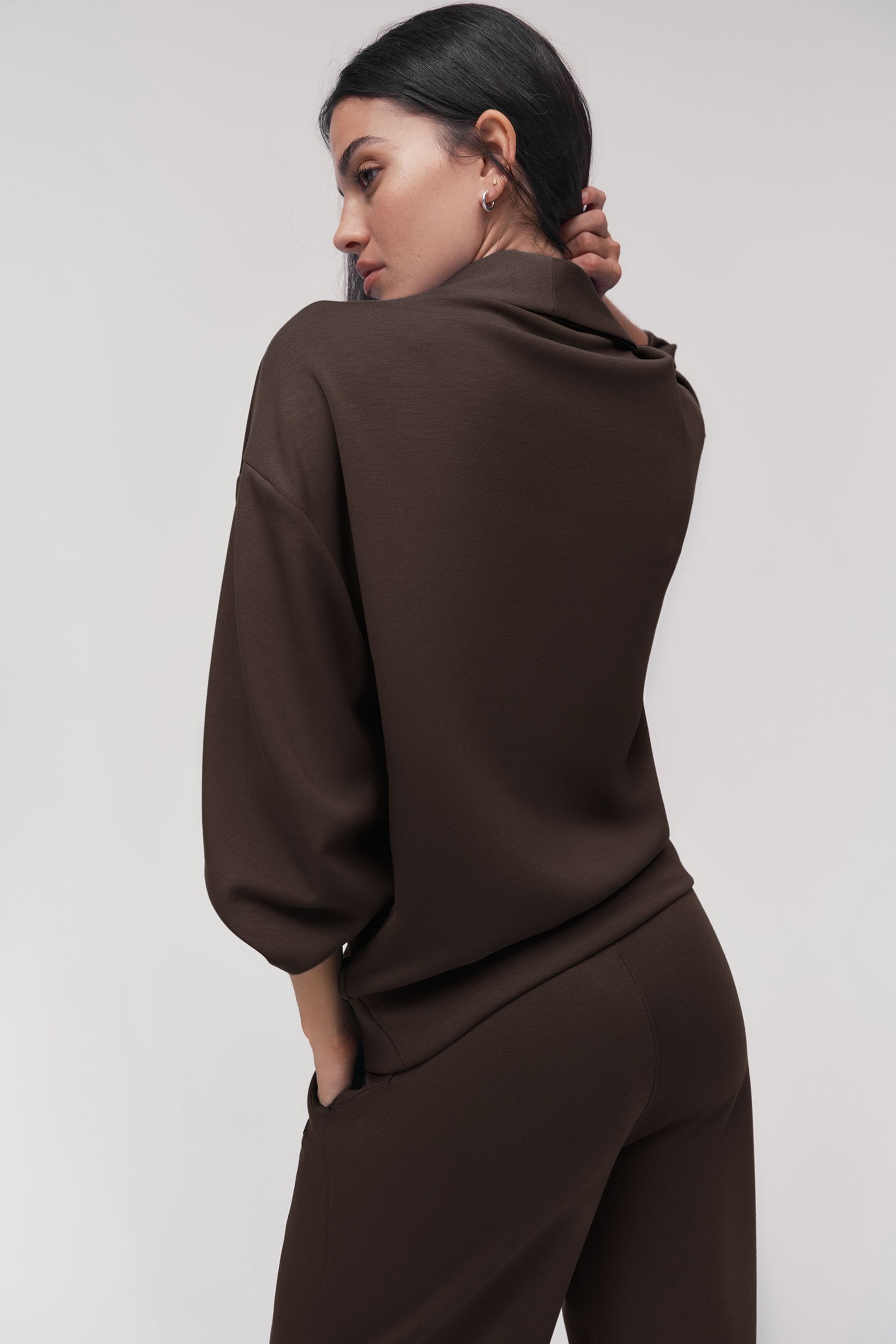 Osia Sweater OSIA Sweatshirt mit 1/4-Reißverschluss (1-tlg) – Bild 2 von 4