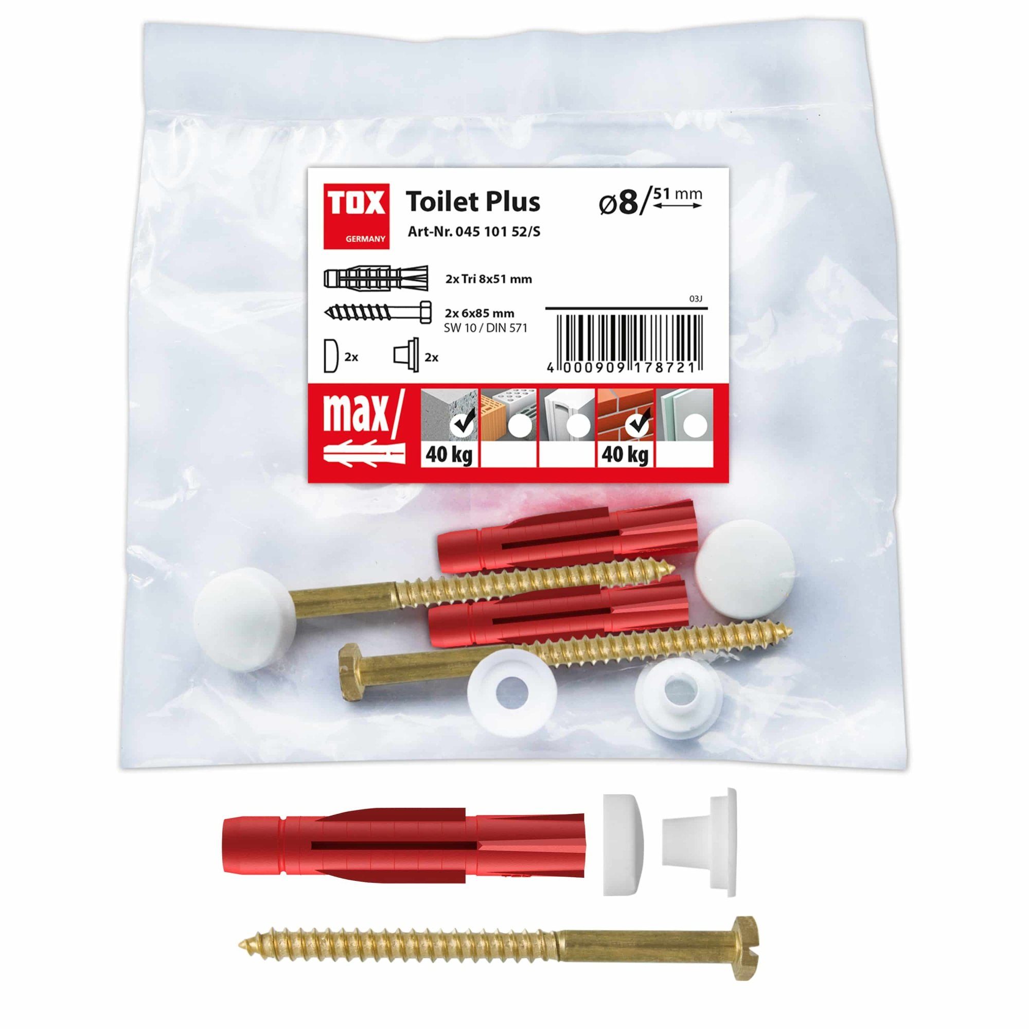 TOX-DÜBEL-TECHNIK Universaldübel, TOX Spiegelbefestigung Look