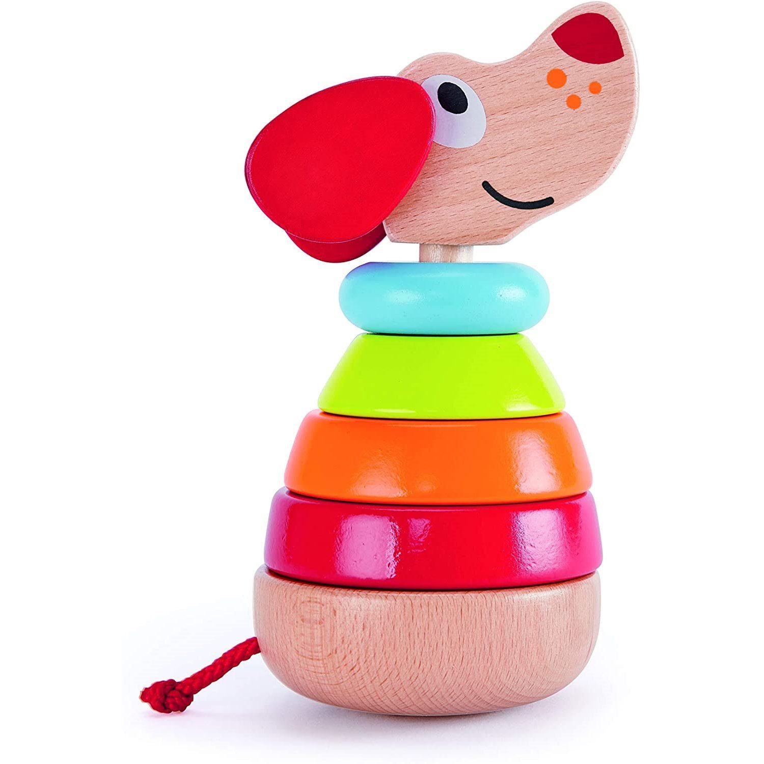 Hape Lernspielzeug E0448 Stapelhund Pepe
