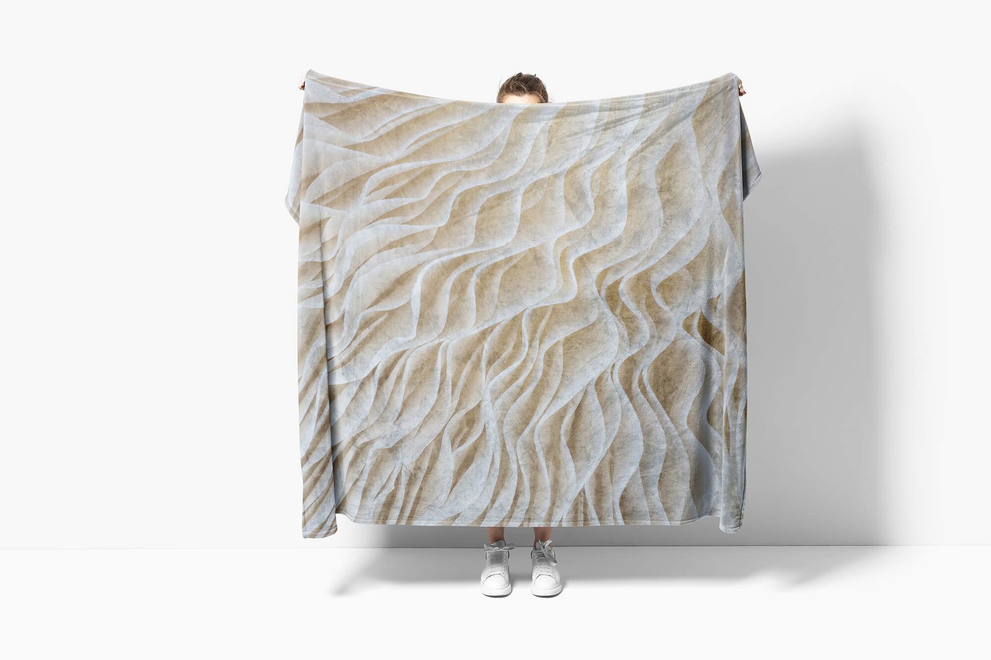 Auffallend, Baumwolle-Polyester-Mix Nahaufnahme Strandhandtuch Kuscheldecke Sinus (1-St), Handtuch Saunatuch Fotomotiv Art mit Handtuch Pilze Handtücher