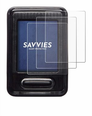 Savvies Schutzfolie für Cateye Velo 9 CC-VL820, Displayschutzfolie, 6 Stück, Folie klar