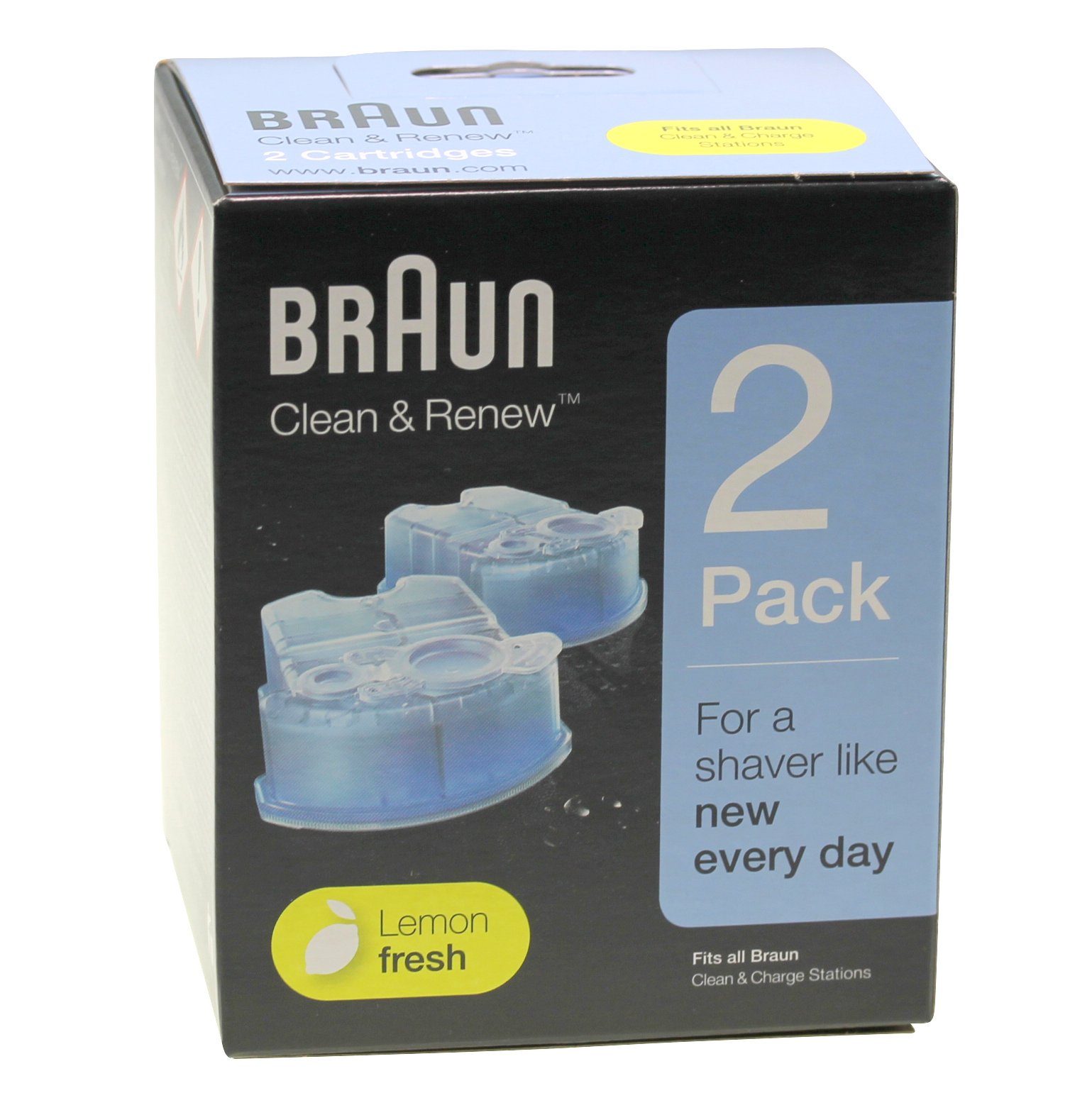BRAUN Haarschneider Braun 81670930,CCR2 2x Reinigungskartusche für mehr