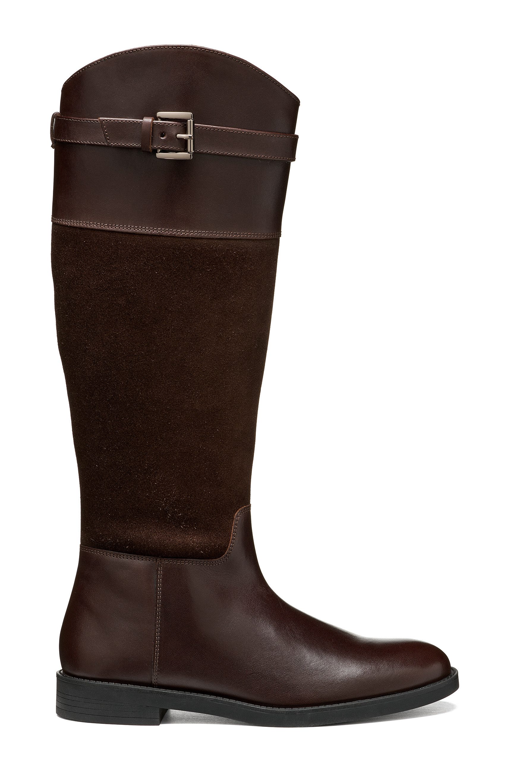 Geox Geox Damen Schaftstiefel - D6811E-04322/C6677 in braun Stiefel