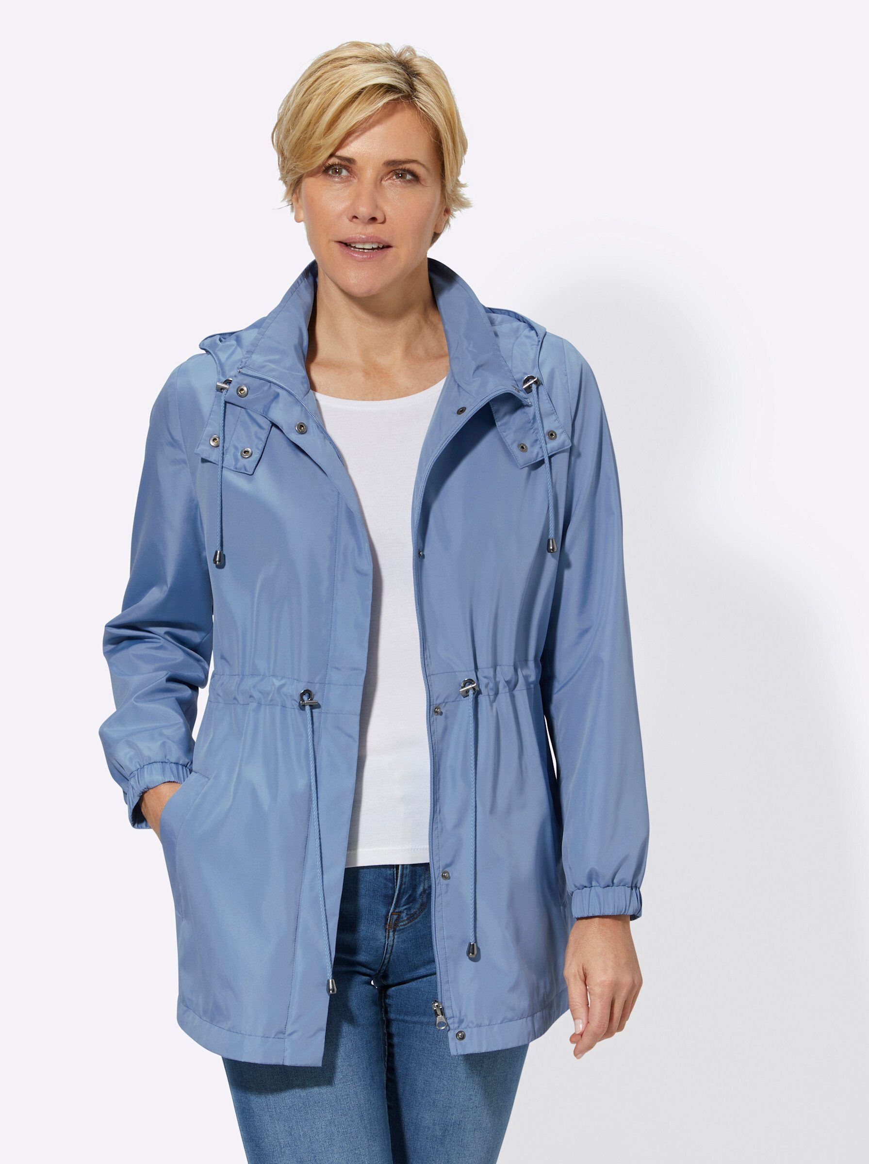 Classic Basics Langjacke, mit Kapuze günstig online kaufen