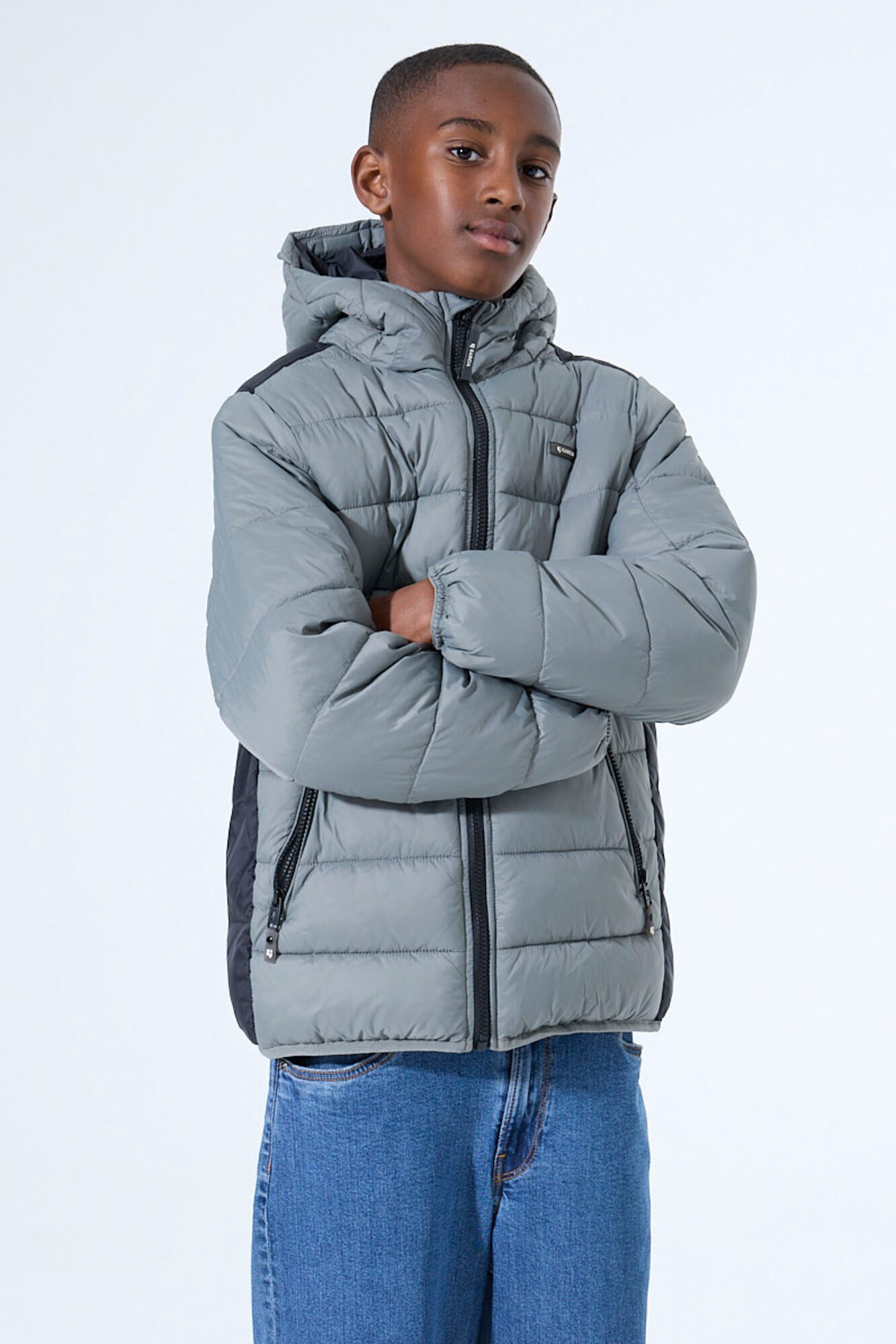 Garcia Steppjacke mit Logo Stickerei for BOYS