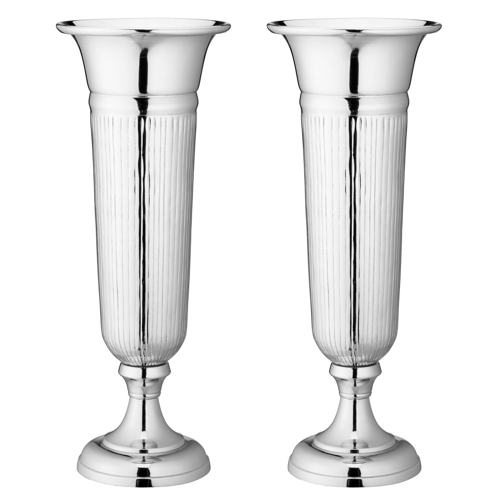 HAC24 Bodenvase XL Blumenvase Metall Deko günstig online kaufen
