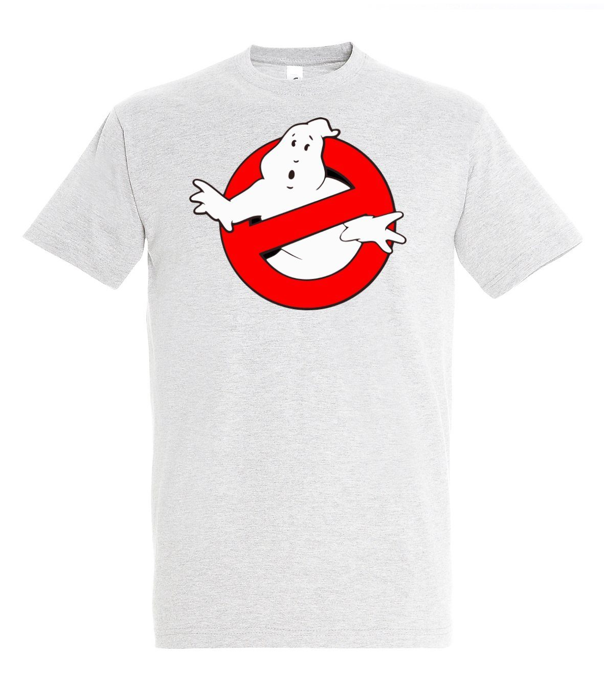 Herren T-Shirt mit T-Shirt Designz Ghostbusters Frontprint coolen Youth Weiß