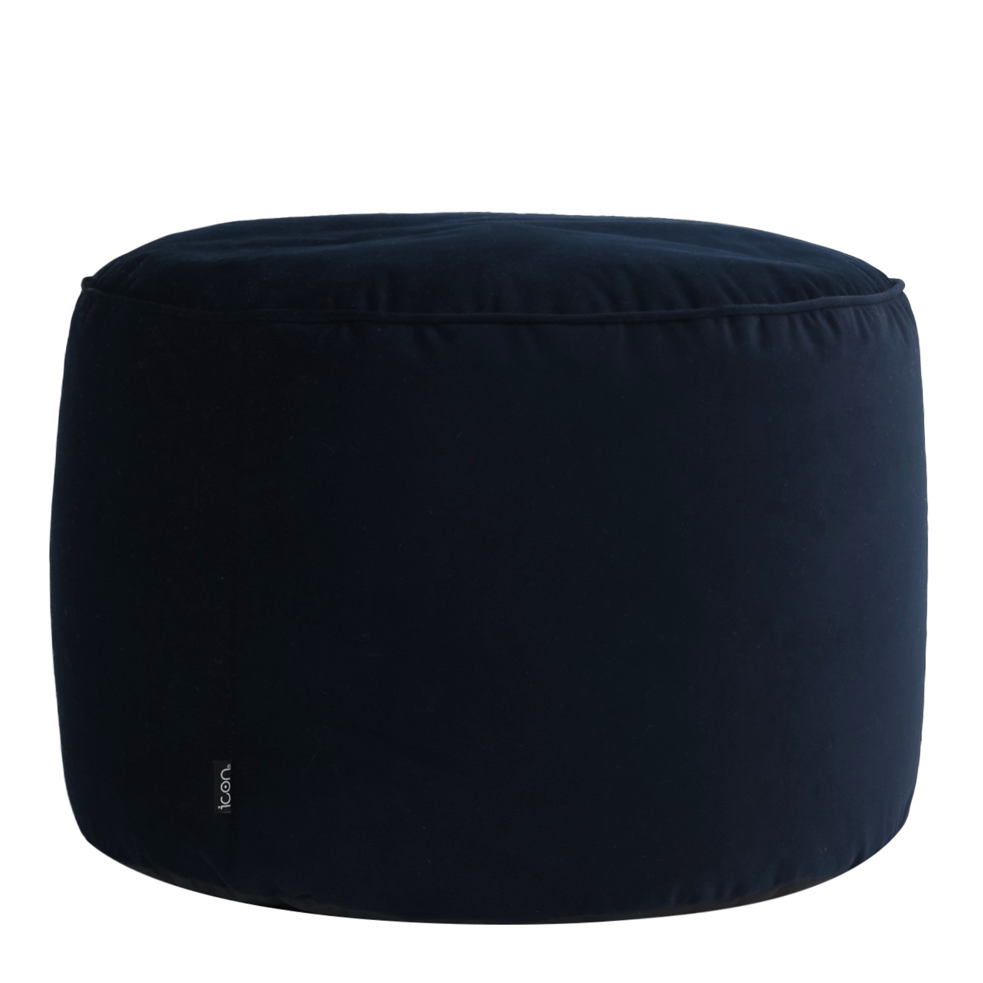 icon Pouf Sitzpouf XL aus Plüschsamt günstig online kaufen