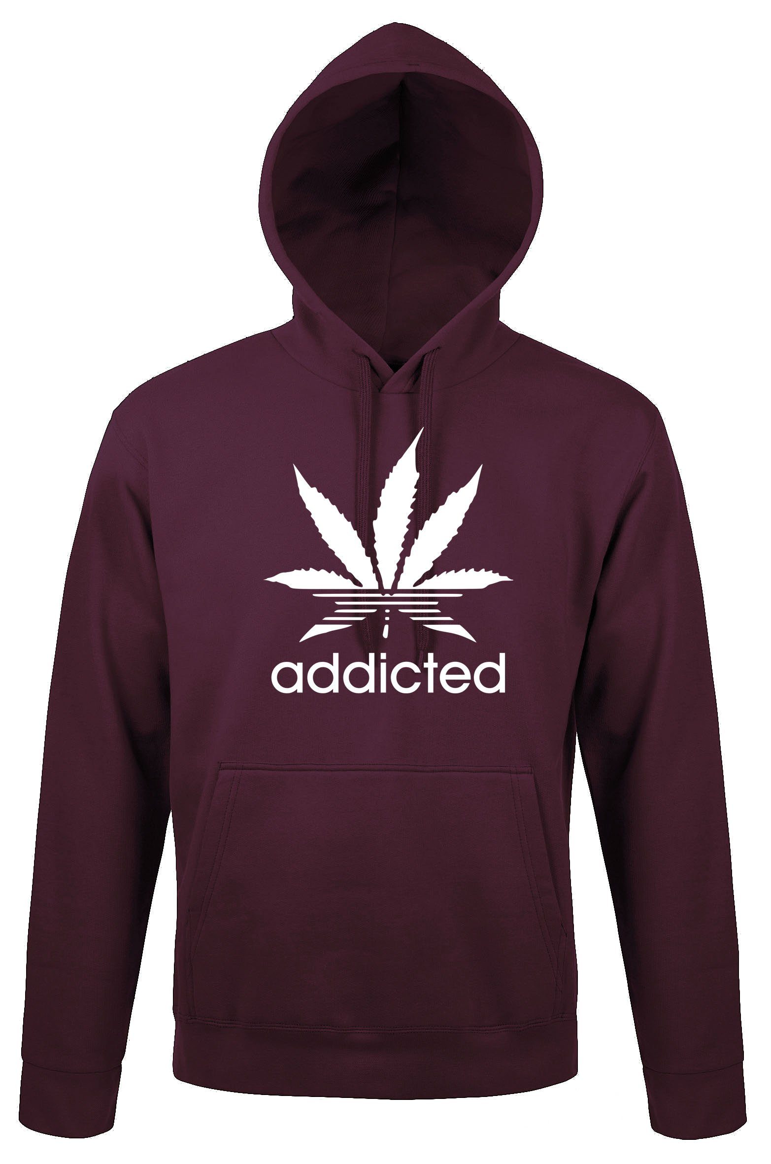 Pullover mit Youth Kapuzenpullover Grau Designz Print Spruch Herren Hoodie lustigem Addicted