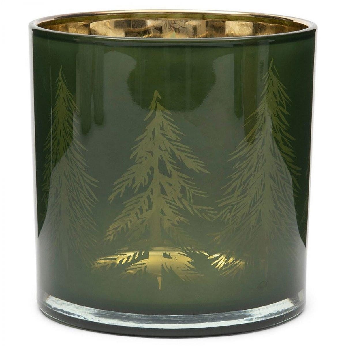Rivièra Maison Windlicht Teelichthalter Tannenbaum Winter Forest Votive (15cm)