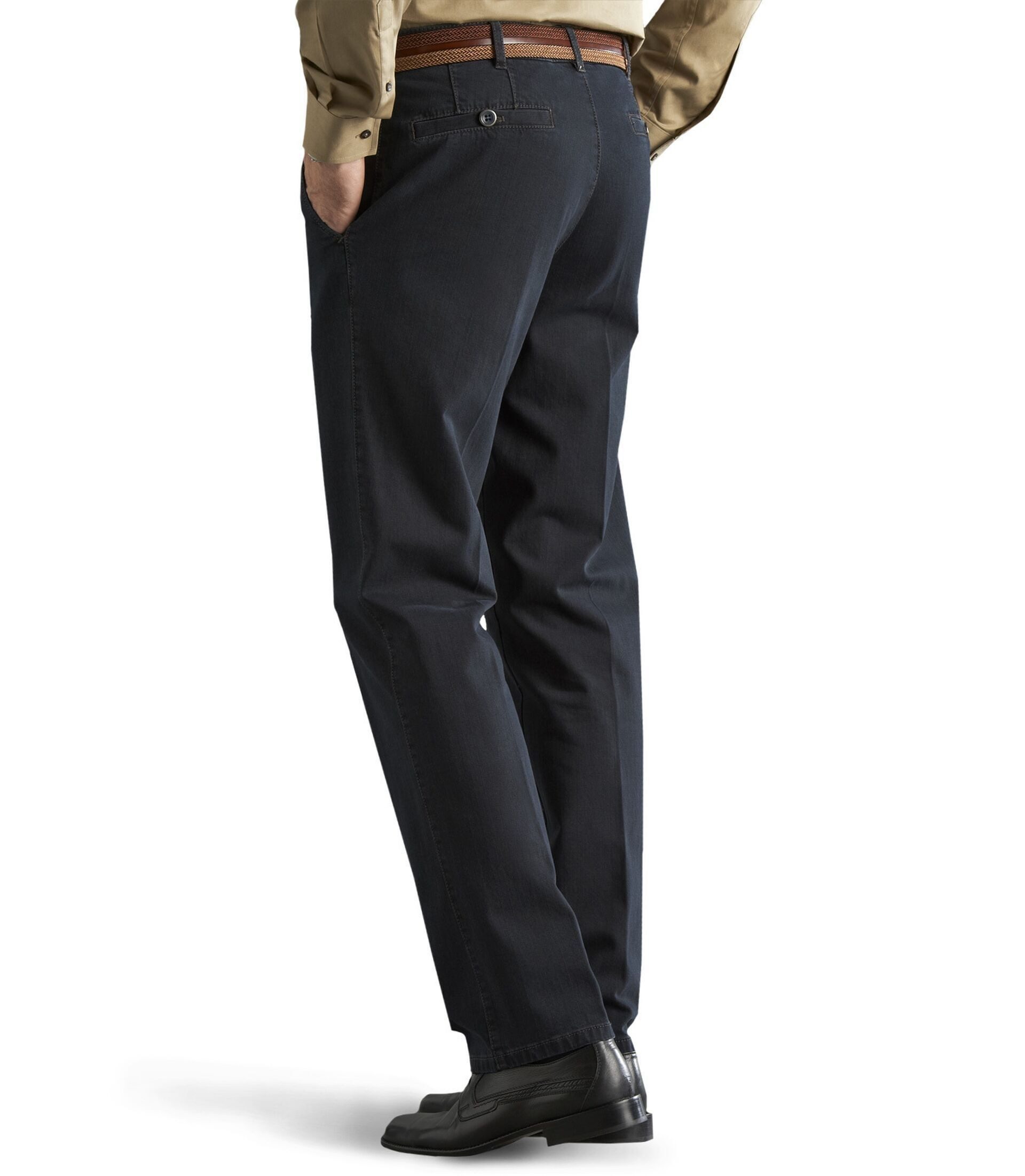 MEYER 5-Pocket-Jeans Roma aus Stretch-Denim mit Dehnbund