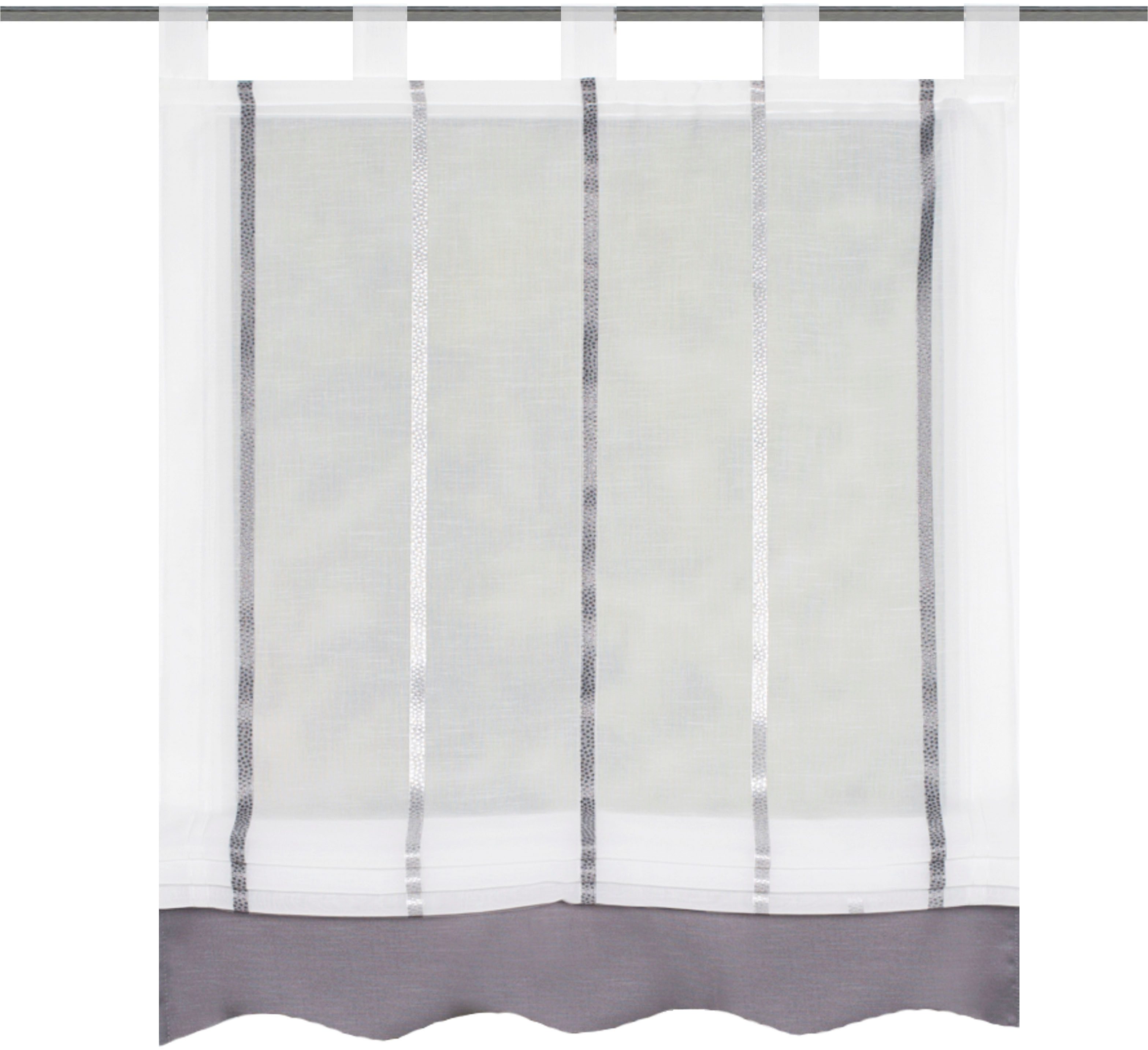 HOME WOHNIDEEN Raffrollo KATHY, mit Schlaufen, freihängend