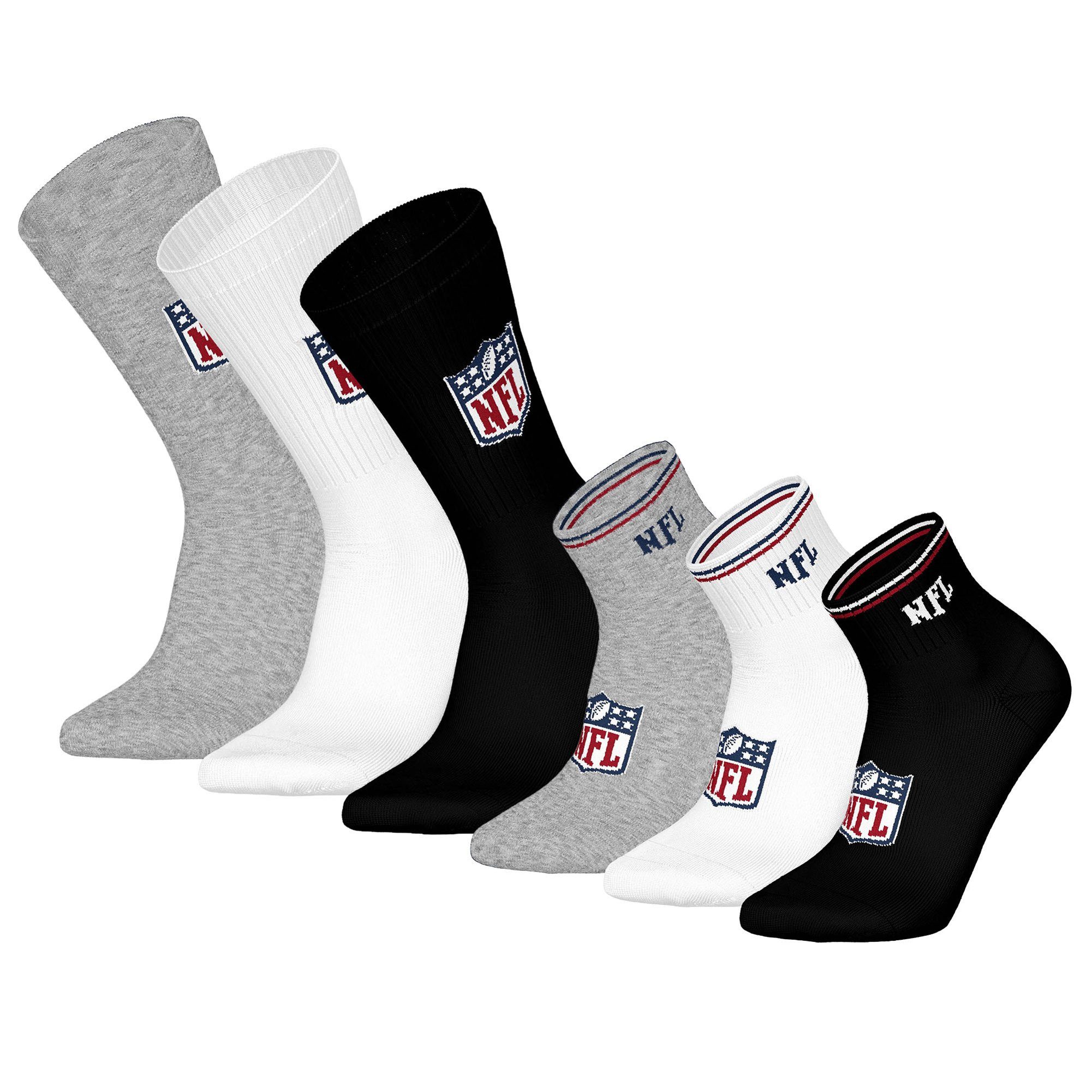 Kurzsocken Unisex Socken 6er Pack Baumwolle