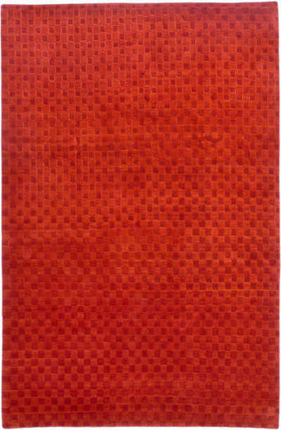 Orientteppich Nepal 186x280 Handgeknüpfter Moderner Orientteppich, Nain Trading, rechteckig, Höhe: 15 mm