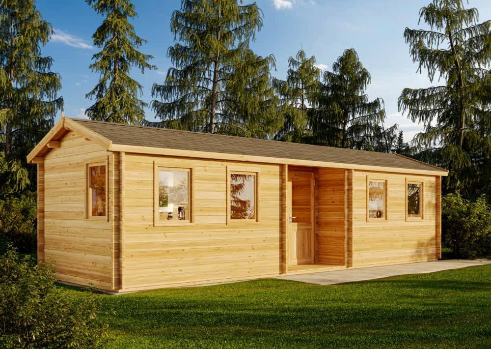 Thumbnail - Alpholz Gartenhaus Helmand, BxT: 920x330 cm