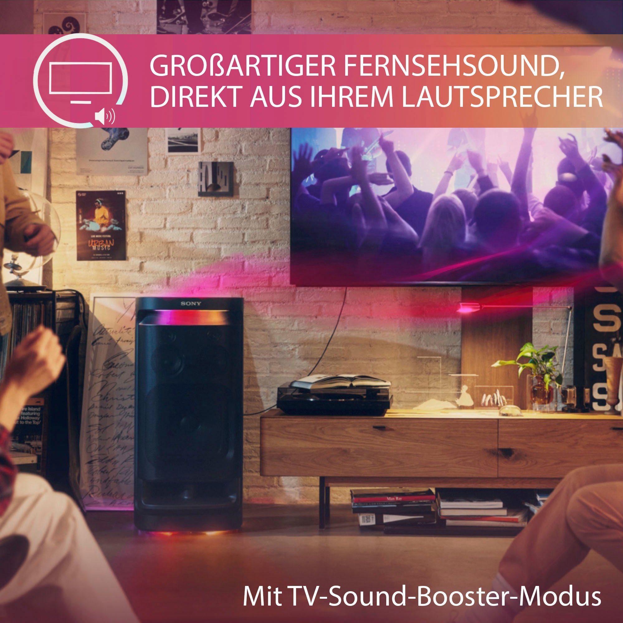 Party-Lautsprecher Sony SRS-XV900 (Bluetooth)