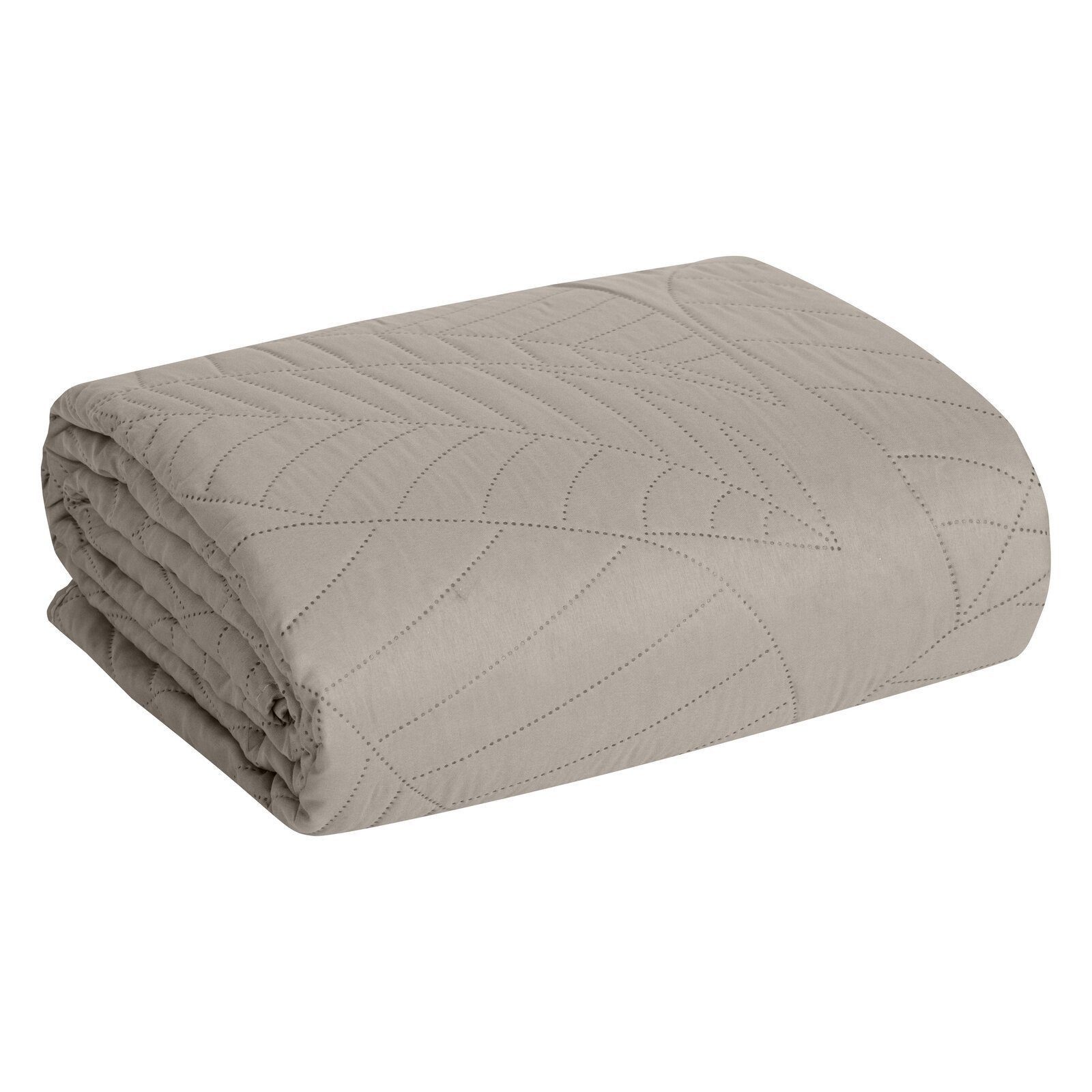 Design91 Tagesdecke BONI/6, Steppung Blätter Muster, günstig online kaufen