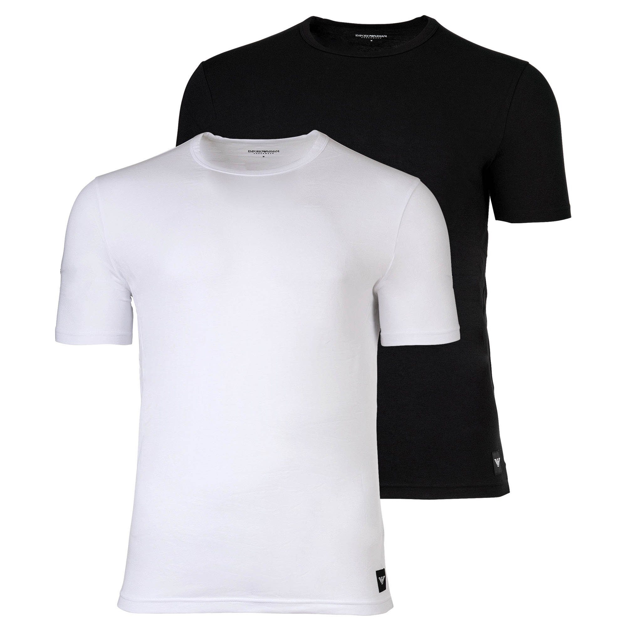 T-Shirt Herren T-Shirt 2er Pack Baumwolle