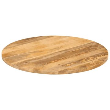 vidaXL Esstisch Tischplatte Ø 90x3,8 cm Rund Massivholz Mango für Esstisch