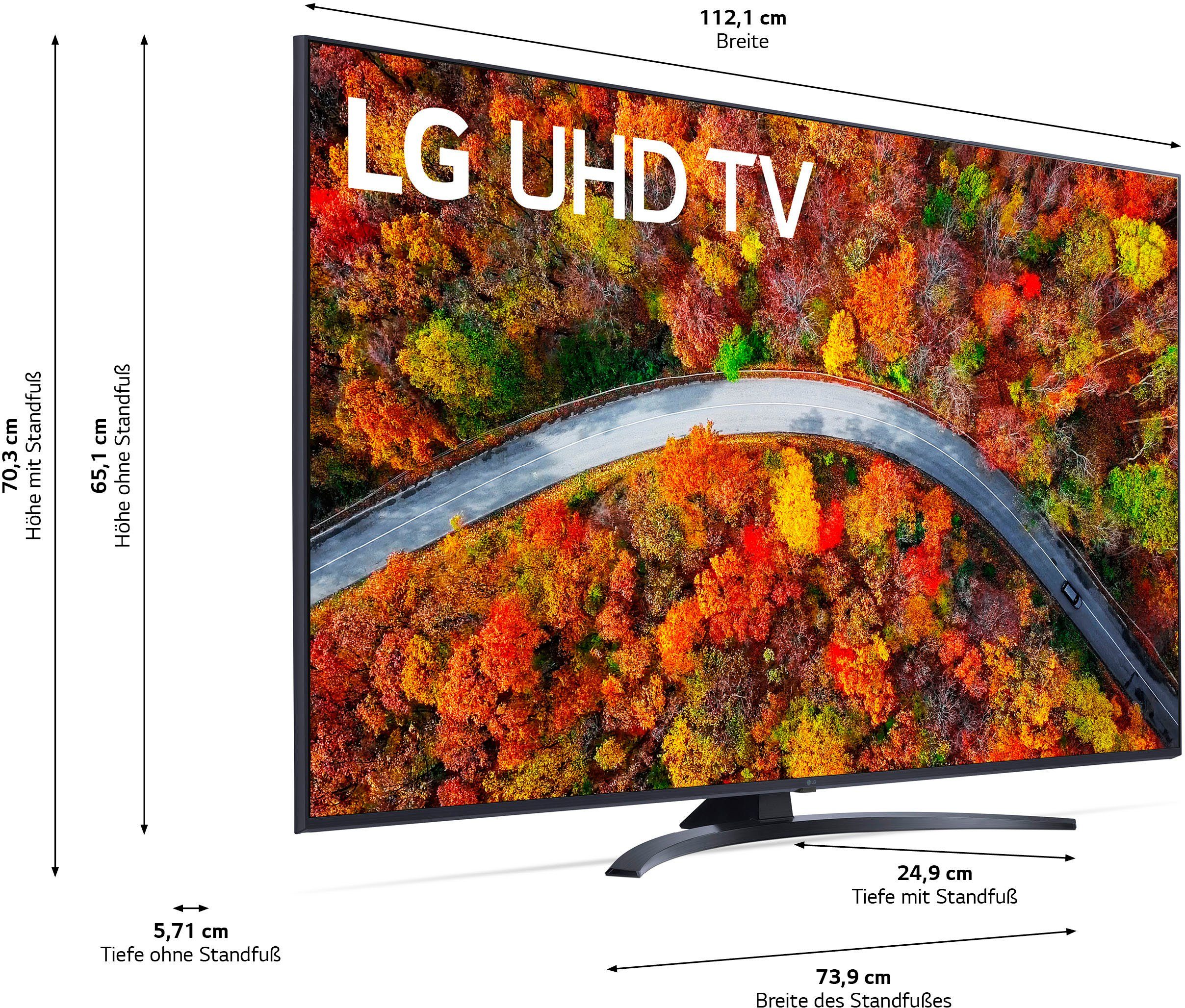 LG 50UP81009LR LCD-LED Fernseher (126 cm/50 Zoll, 4K Ultra HD, Smart-TV)