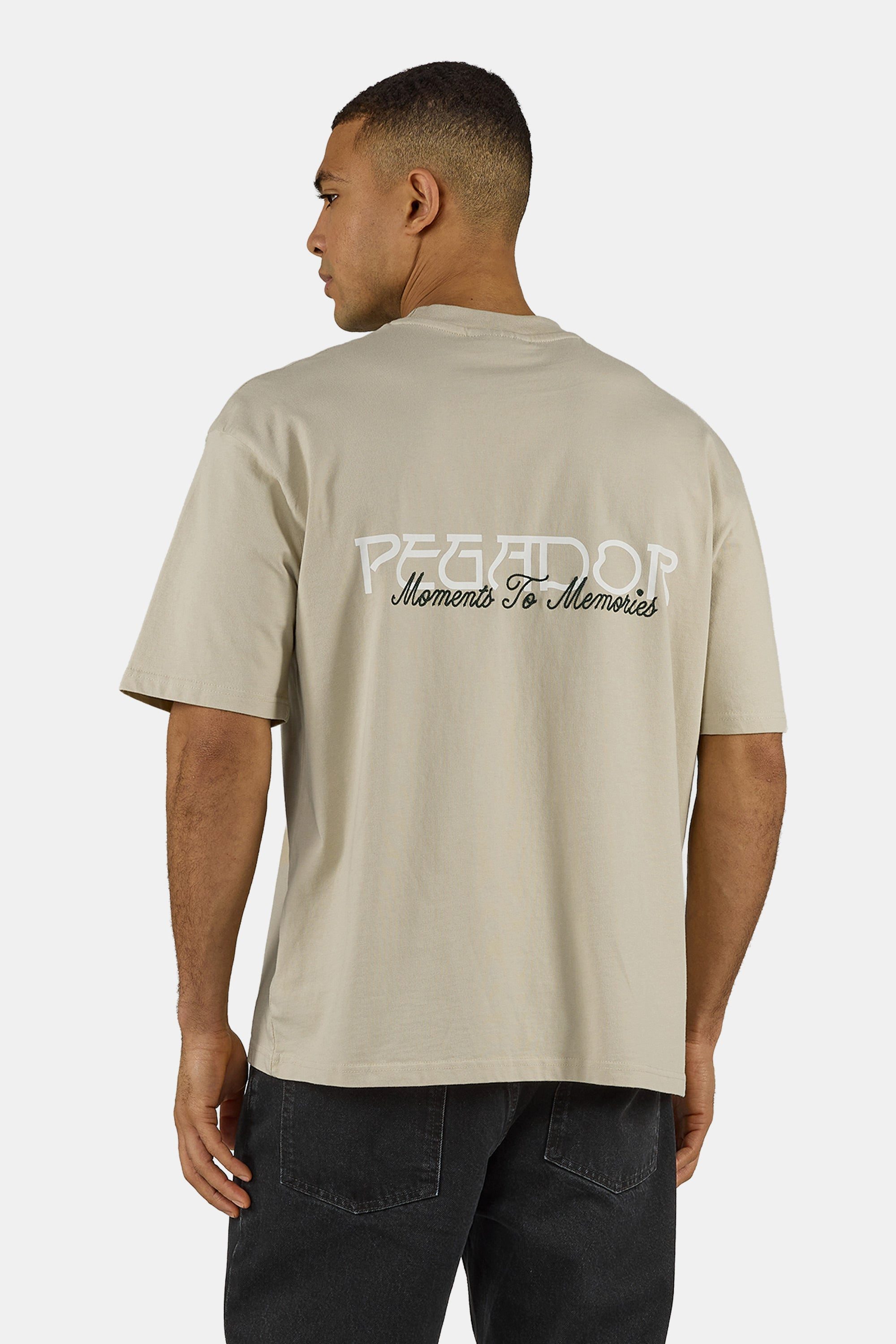 PEGADOR T-Shirt Zernez Oversized Tee Baumwolle, oversize