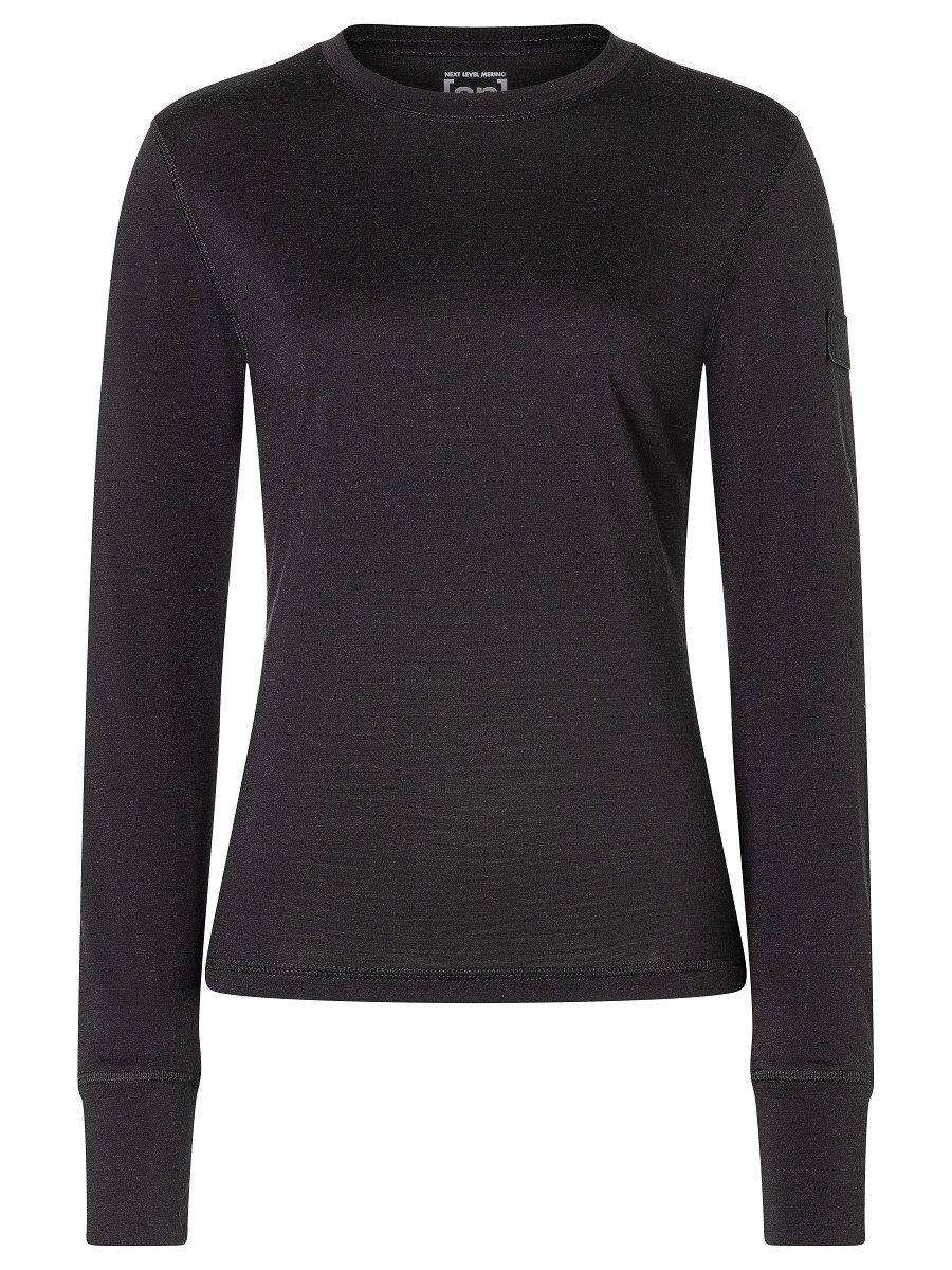Funktionsshirt für Damen, nachhaltig, Merino W BIO BASE LS