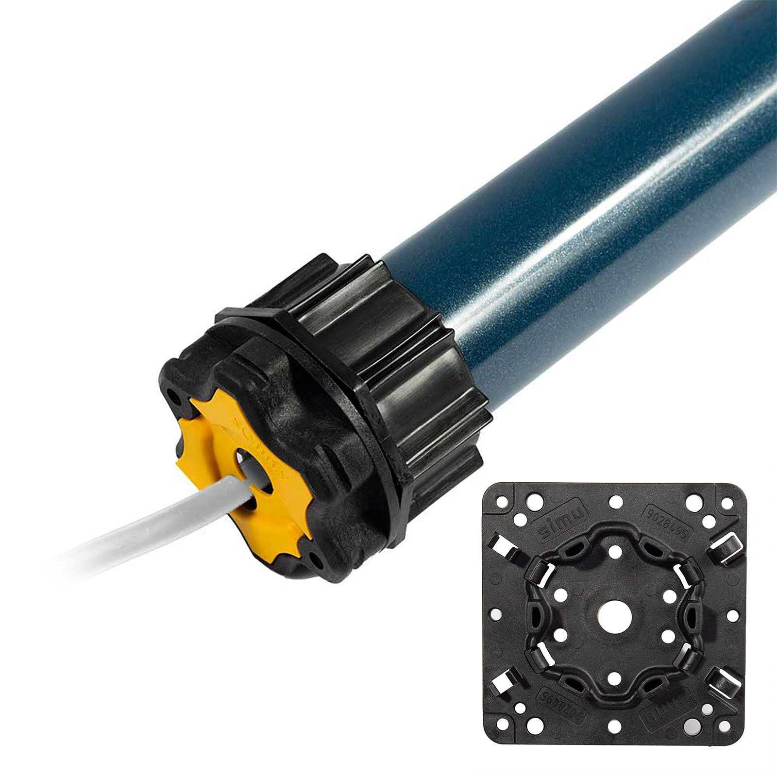 Somfy Rollladenmotor Ilmo 2 & 3 50 WT 6-35 Nm inklusive SW60 Adapter