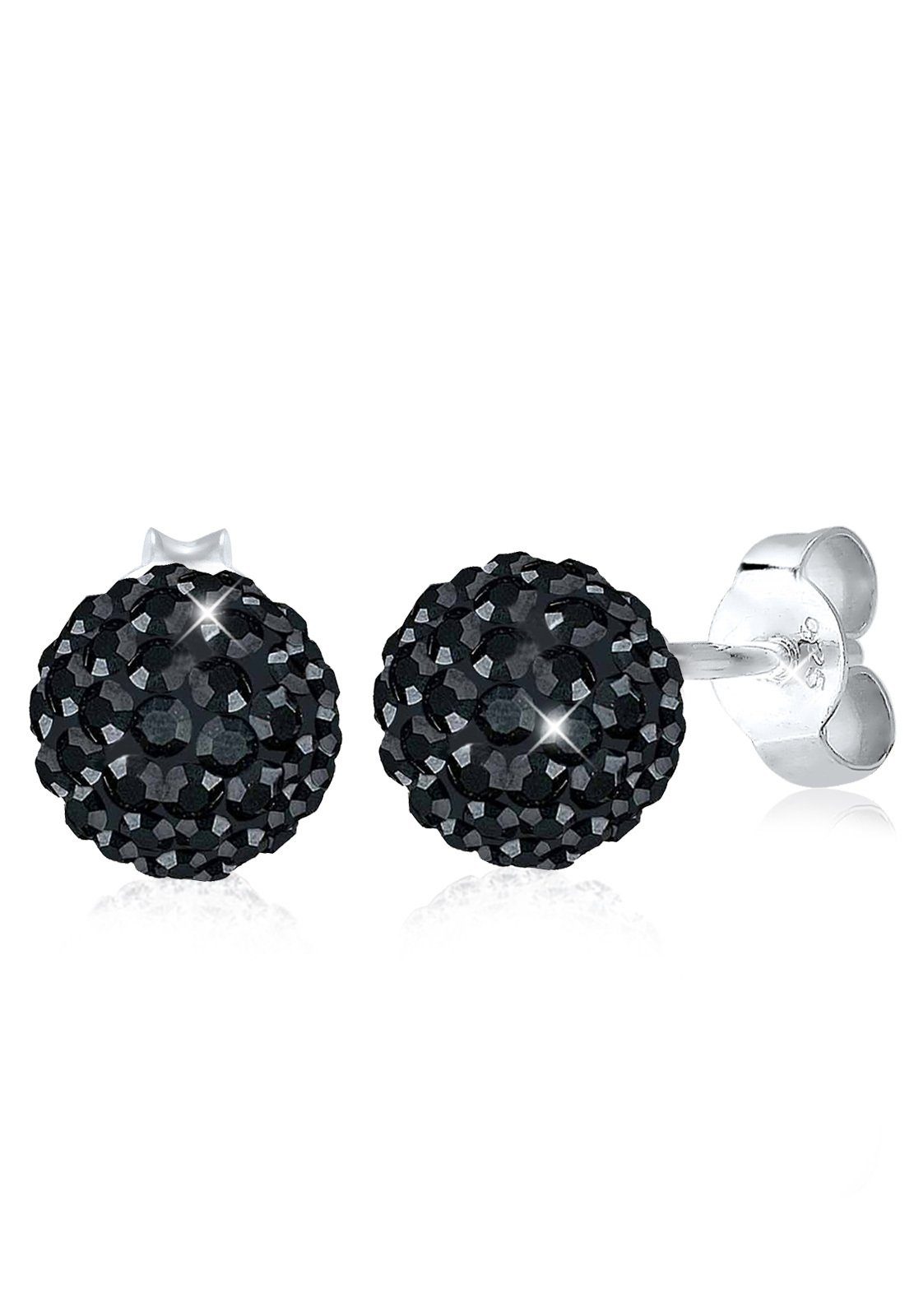 Elli Paar Ohrstecker Ohrstecker Weiß 925 Sterling Silber, mit Kristallen vo günstig online kaufen