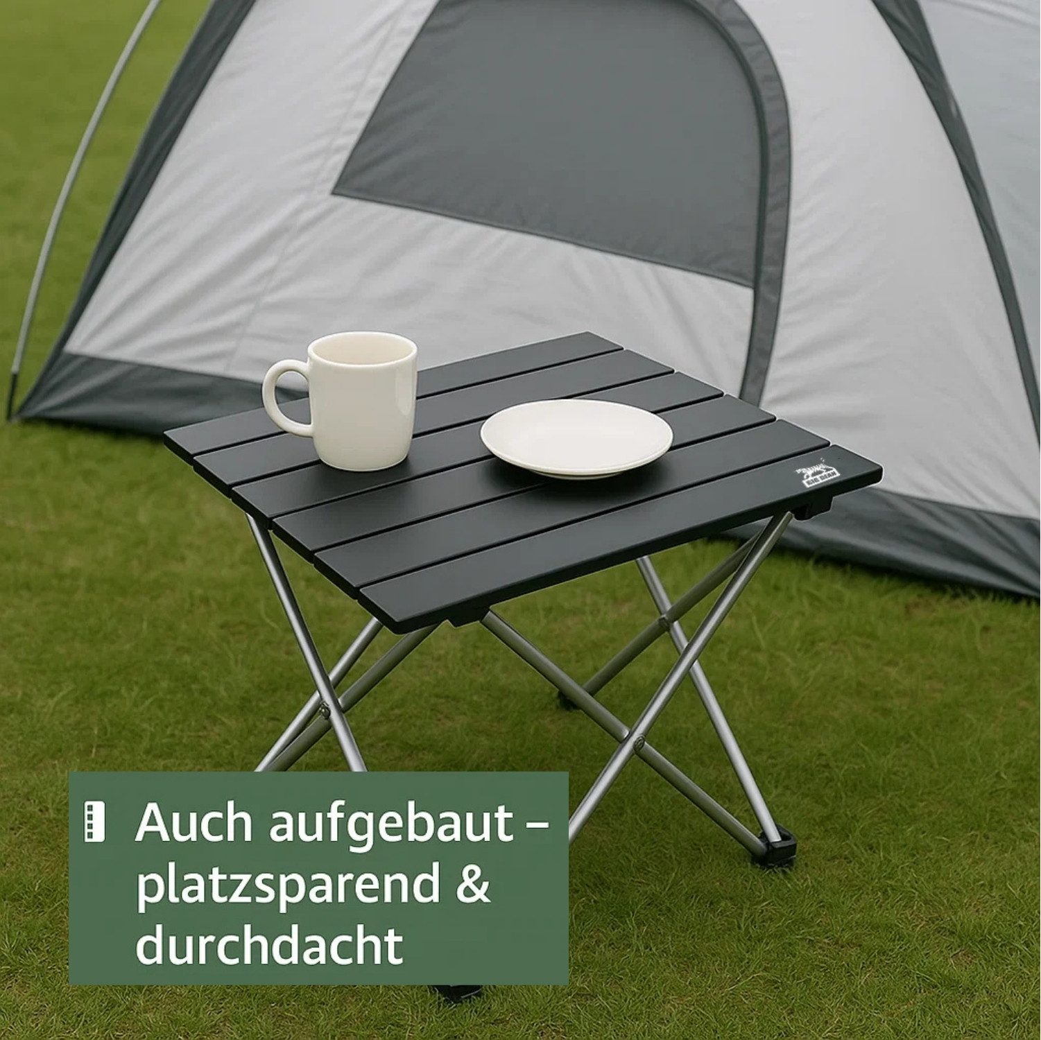 BigDean Campingtisch faltbar Ultraleicht Kleiner Klapptisch - Campingtisch Klapptisch (1-St)