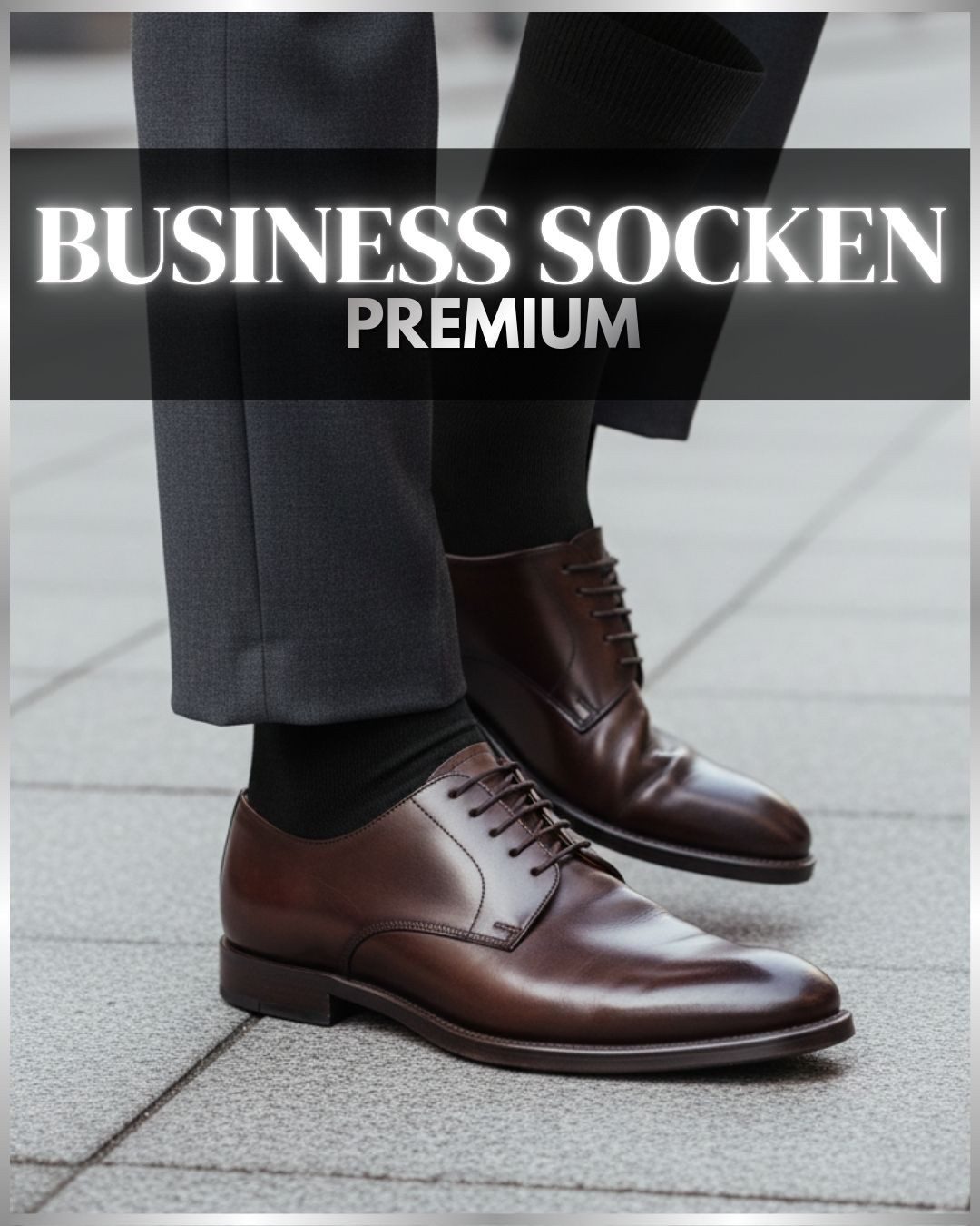 sockenkauf24 Businesssocken 10 Paar Herren Socken Premium Business Socken mit Komfortbund (10-Paar) atmungsaktive Baumwolle, ohne Naht, verpackt in einer edlen Box