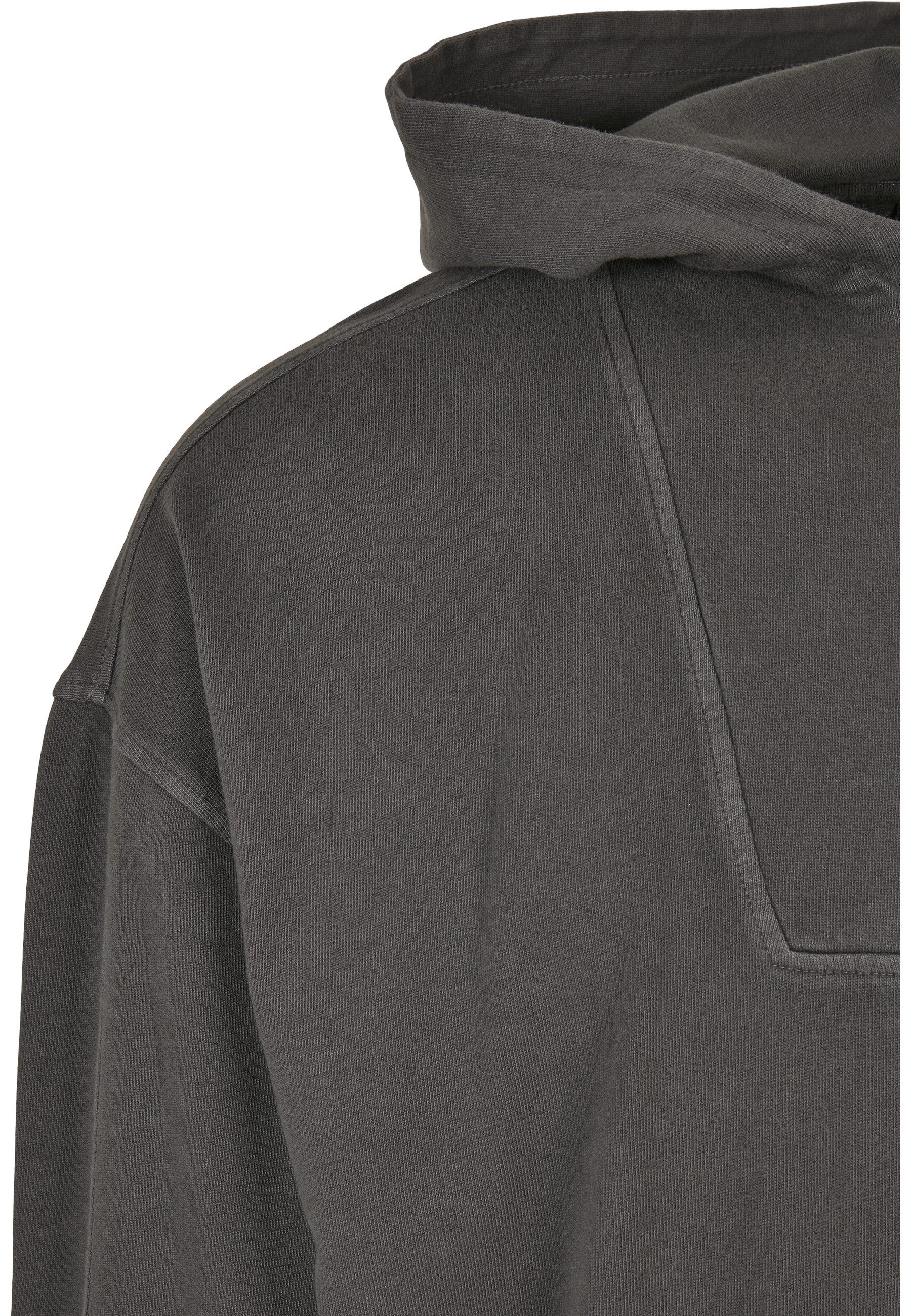 URBAN CLASSICS Rundhalspullover Urban Classics Herren Overdyed Camp Hoody (1-tlg)