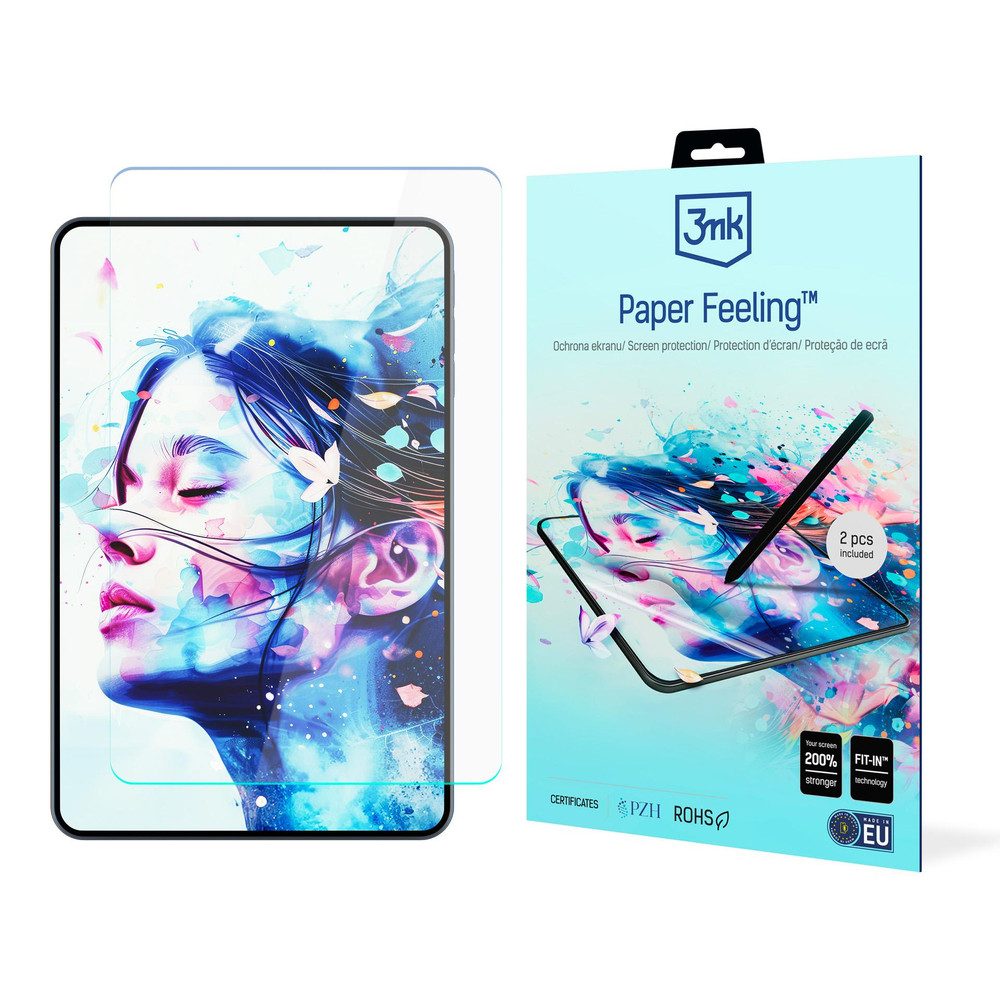 3MK Displayschutzfolie 3mk Paper Feeling Schutzfolie für Huawei MateBook E für Huawei MateBook E, Spar-Set, 2 Stück, Fingerabdruckresistent, kratzfest, 2er-Set