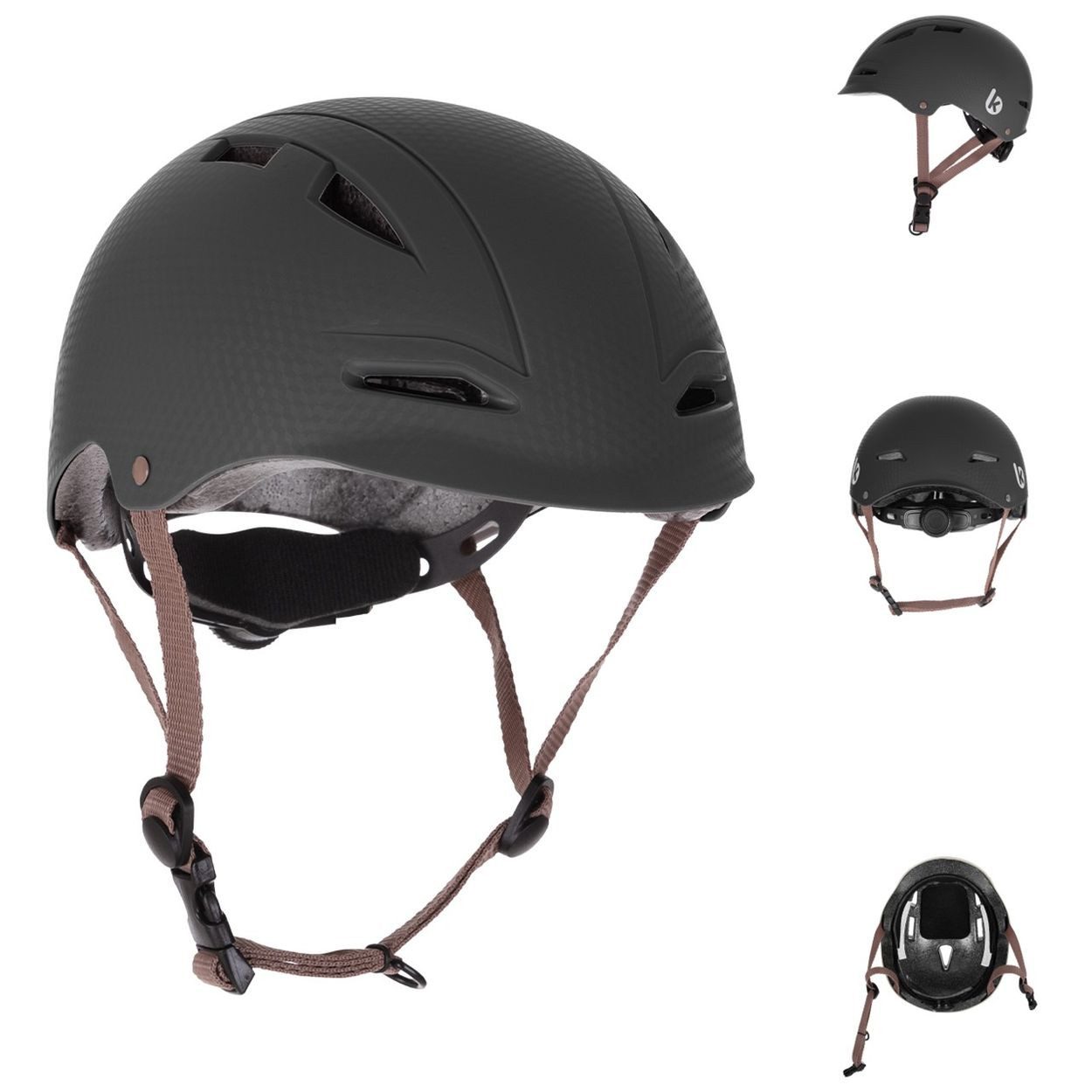 Kikkaboo Kinderhelm 46-56, 46-56 cm, 9 Öffnungen, verstellbare Gurte, ab 2 Jahren, Kinderhelm
