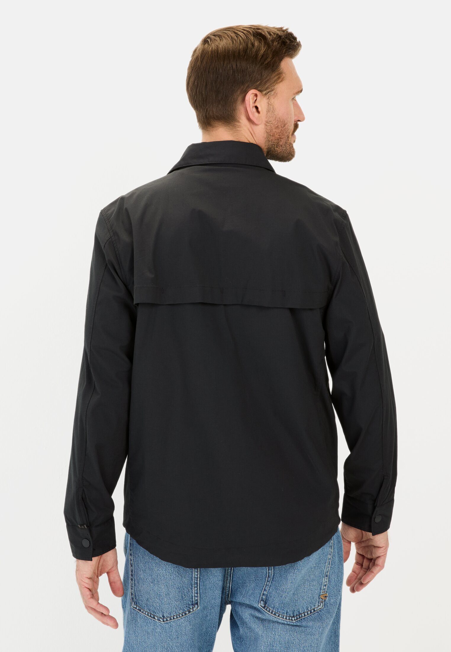 camel active Hemdjacke aus einem Baumwollmix günstig online kaufen